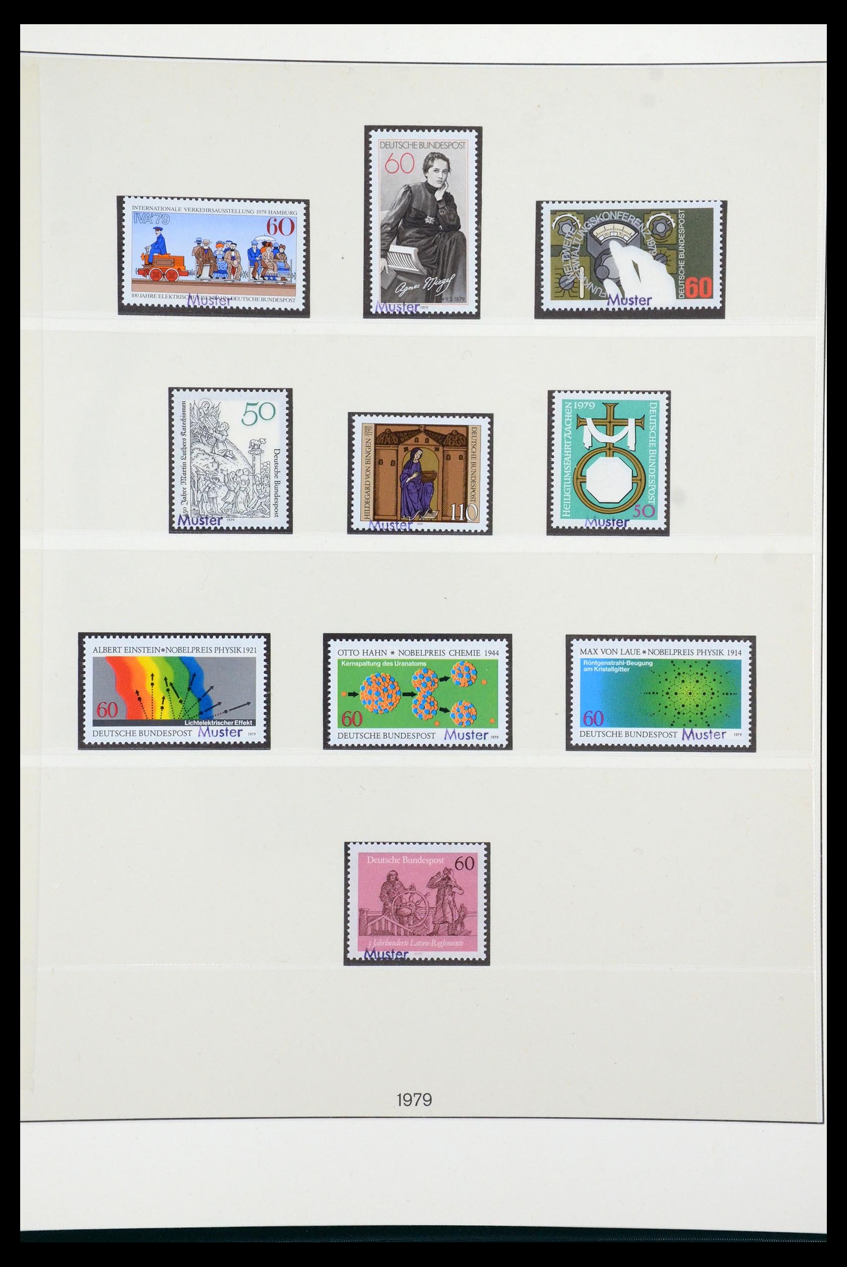 35973 087 - Postzegelverzameling 35973 Bundespost specimen 1952-2002.