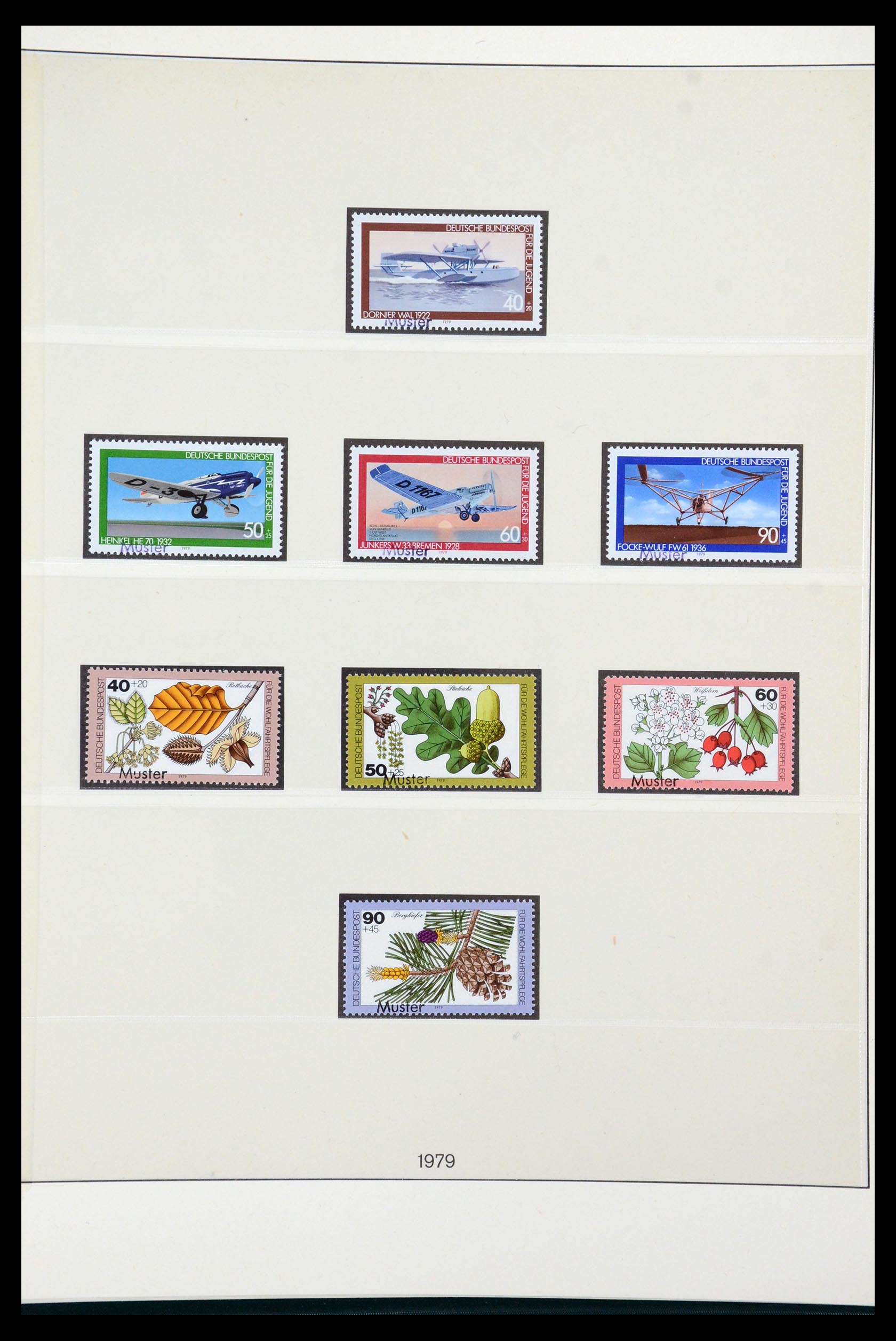 35973 088 - Stamp collection 35973 Bundespost specimen 1952-2002.