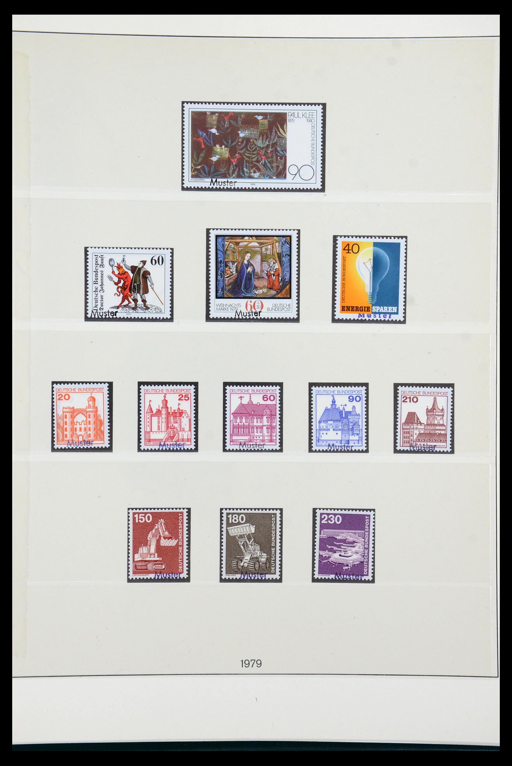 35973 089 - Postzegelverzameling 35973 Bundespost specimen 1952-2002.