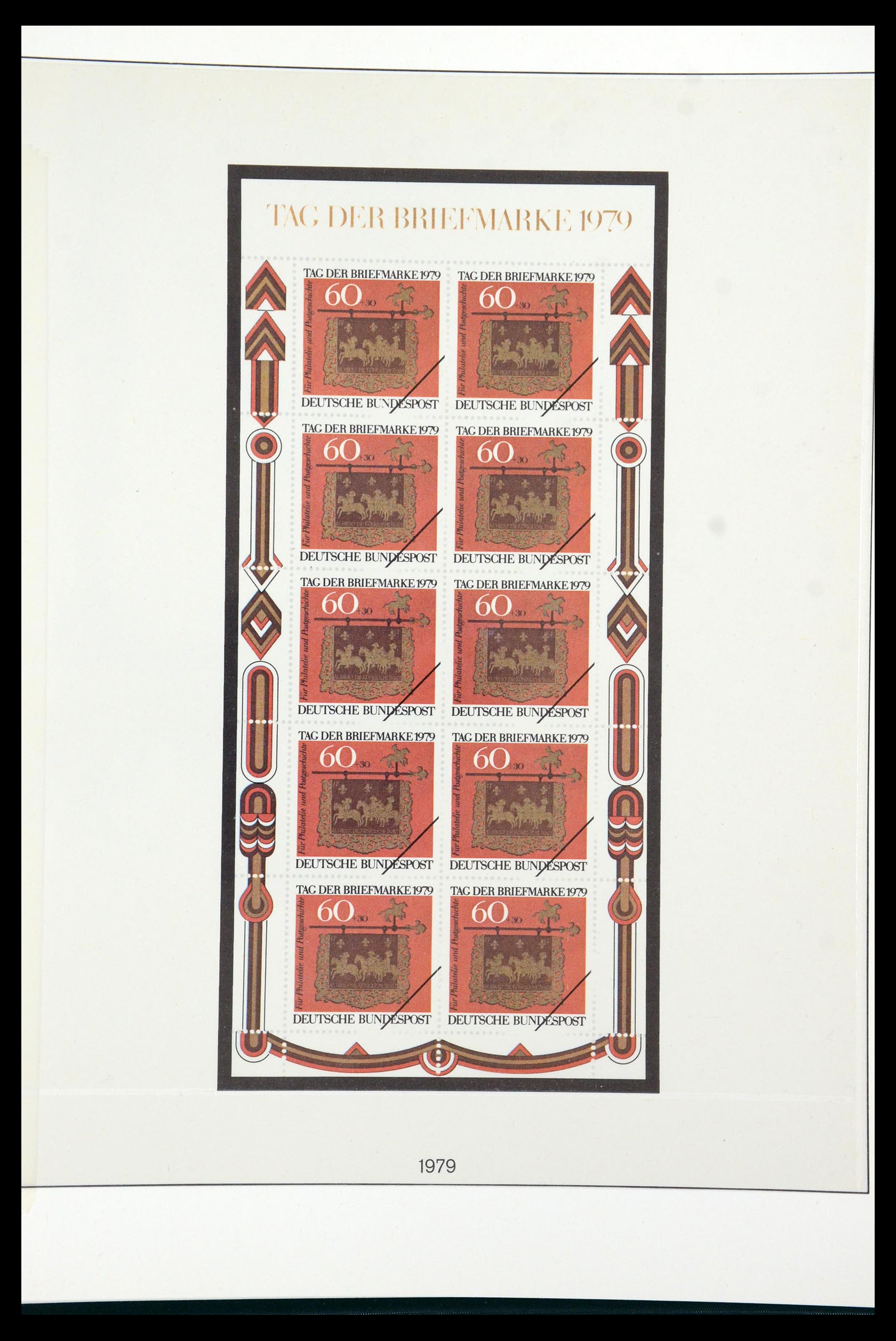 35973 090 - Stamp collection 35973 Bundespost specimen 1952-2002.