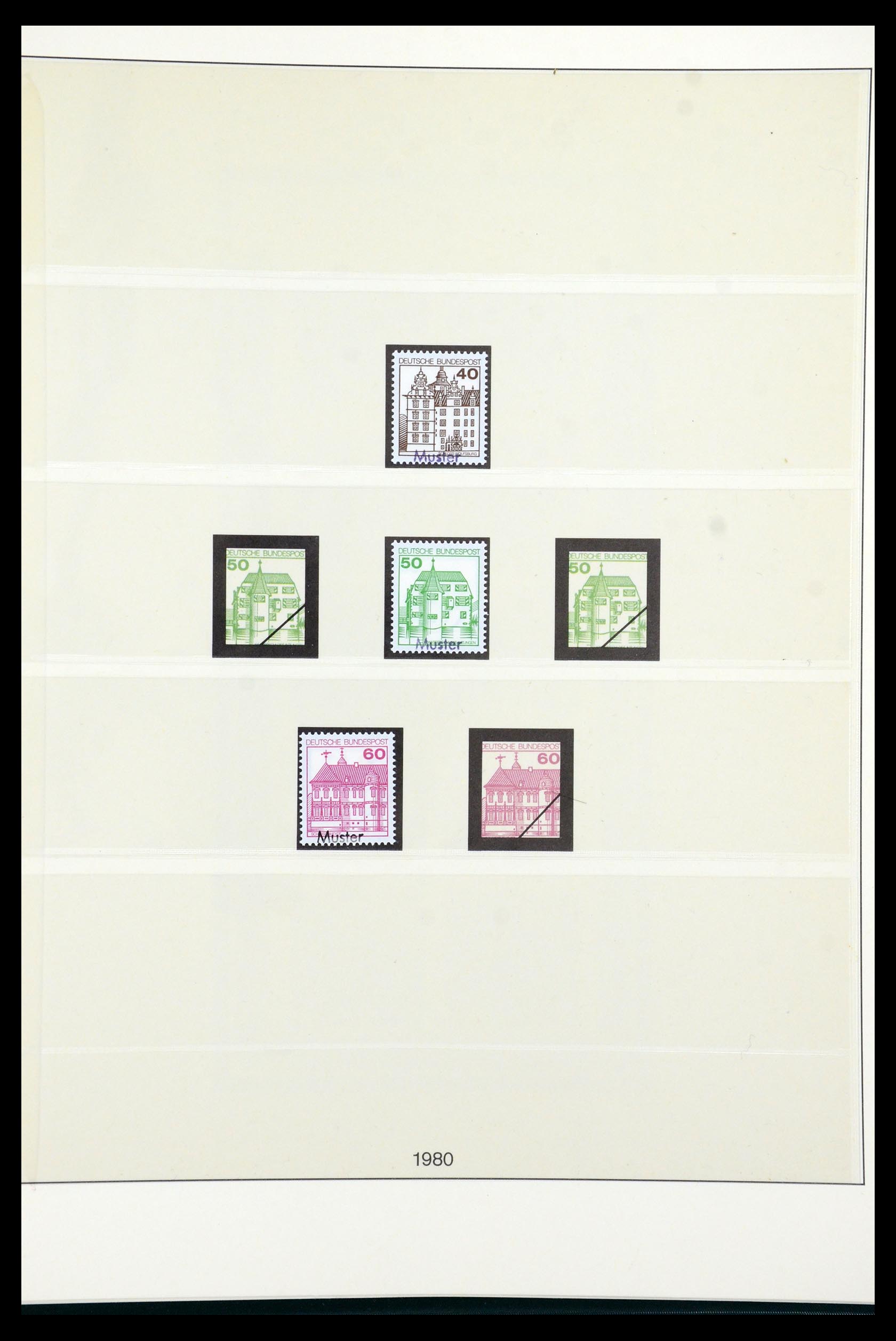 35973 094 - Postzegelverzameling 35973 Bundespost specimen 1952-2002.