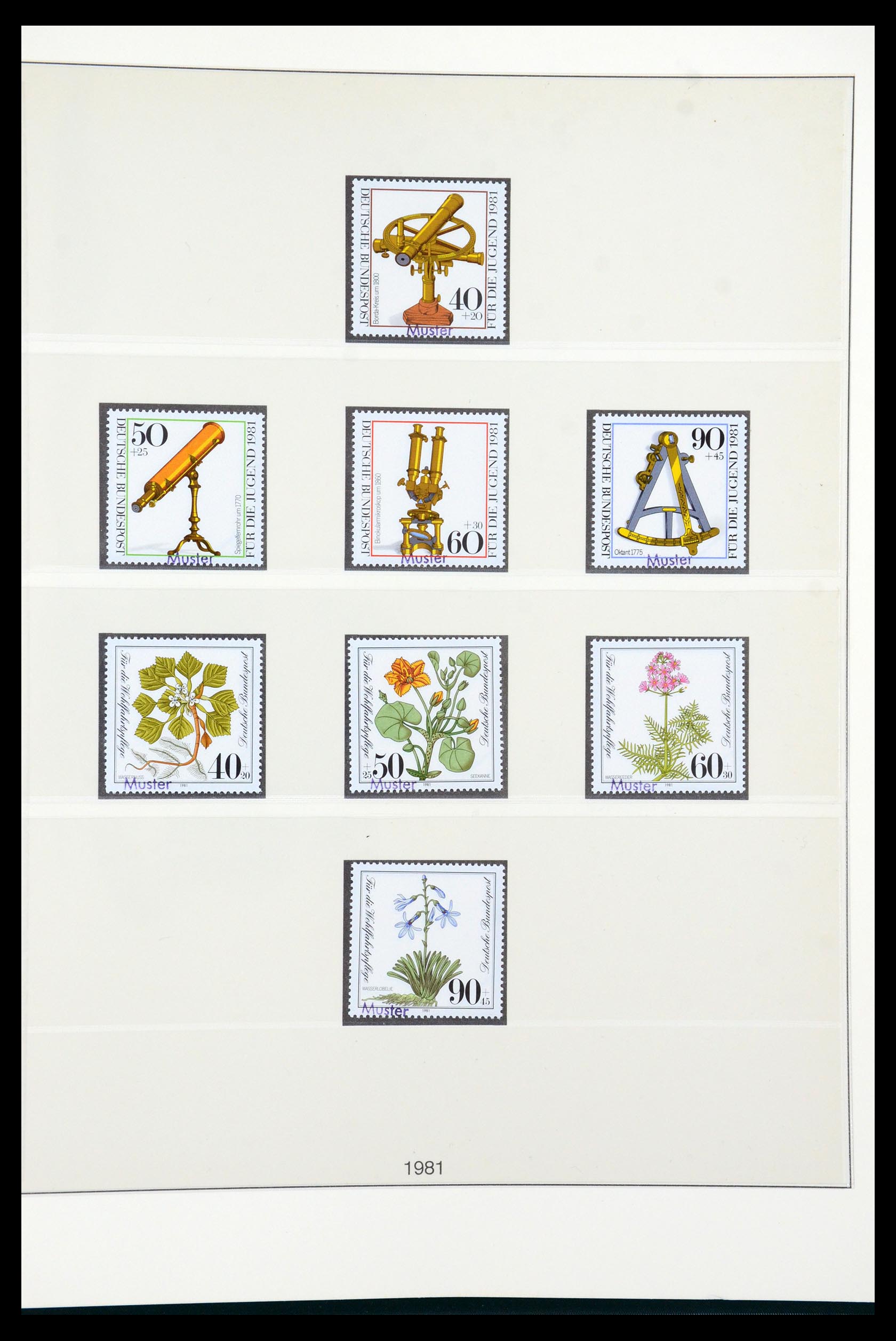 35973 097 - Stamp collection 35973 Bundespost specimen 1952-2002.