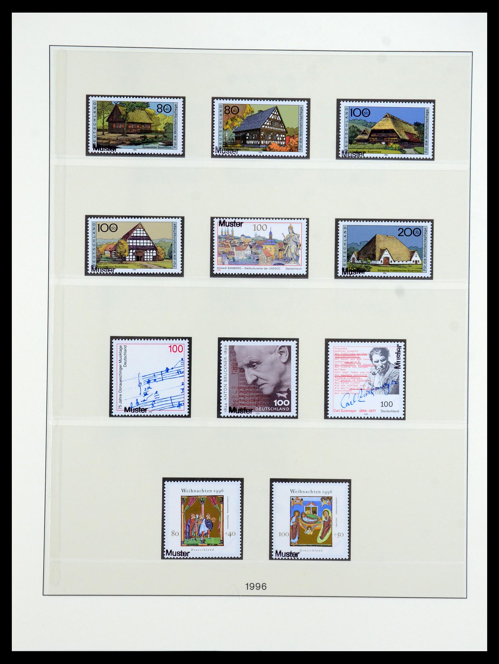 35973 188 - Postzegelverzameling 35973 Bundespost specimen 1952-2002.
