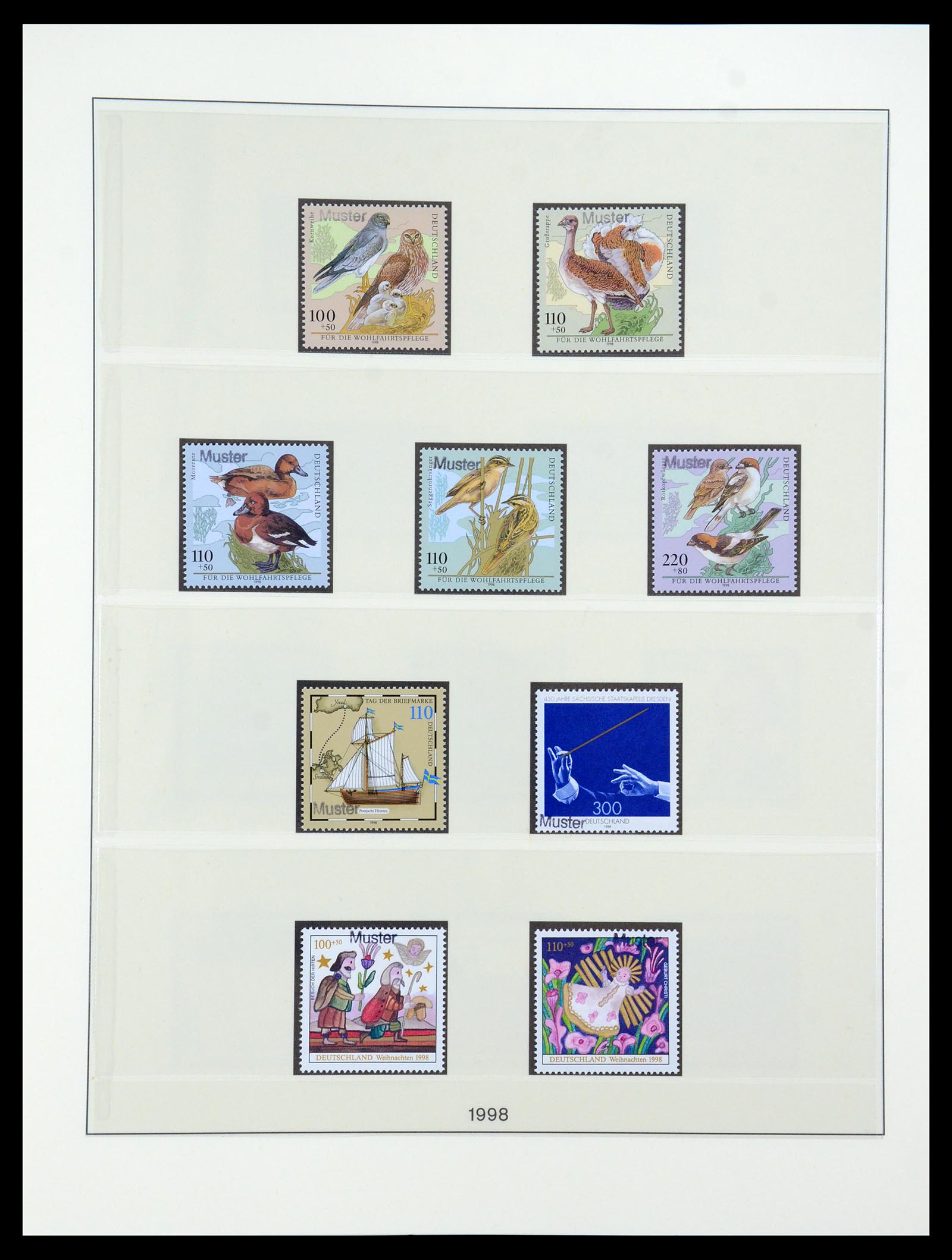 35973 206 - Stamp collection 35973 Bundespost specimen 1952-2002.