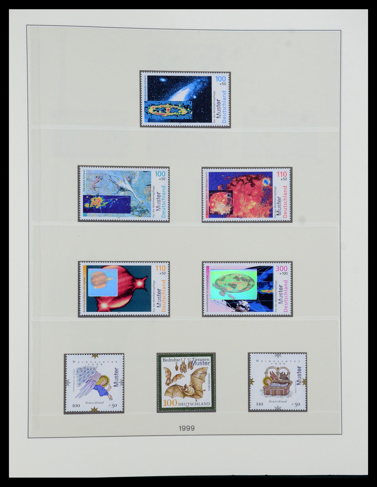 35973 215 - Postzegelverzameling 35973 Bundespost specimen 1952-2002.