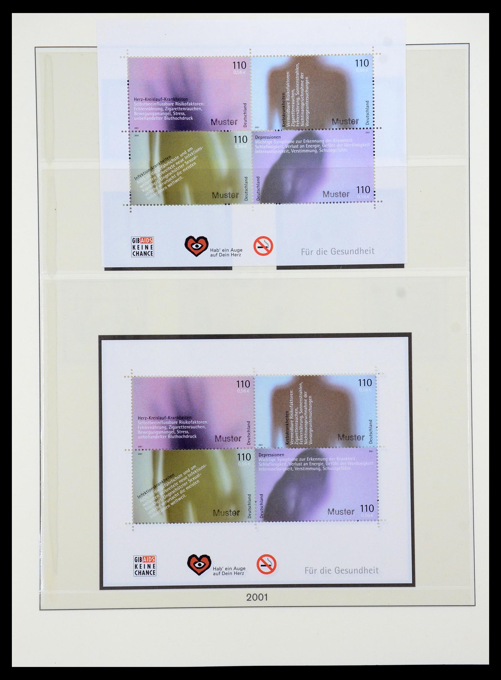 35973 229 - Stamp collection 35973 Bundespost specimen 1952-2002.