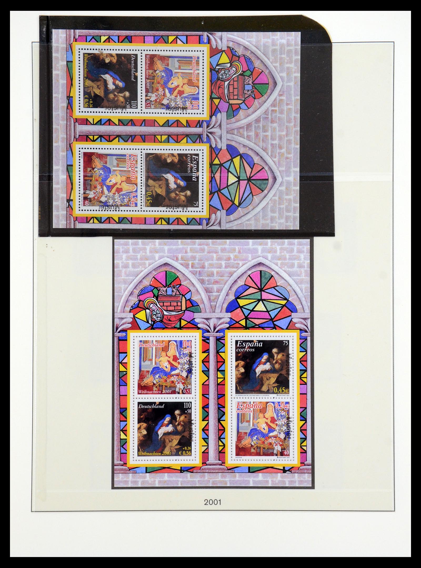 35973 235 - Postzegelverzameling 35973 Bundespost specimen 1952-2002.