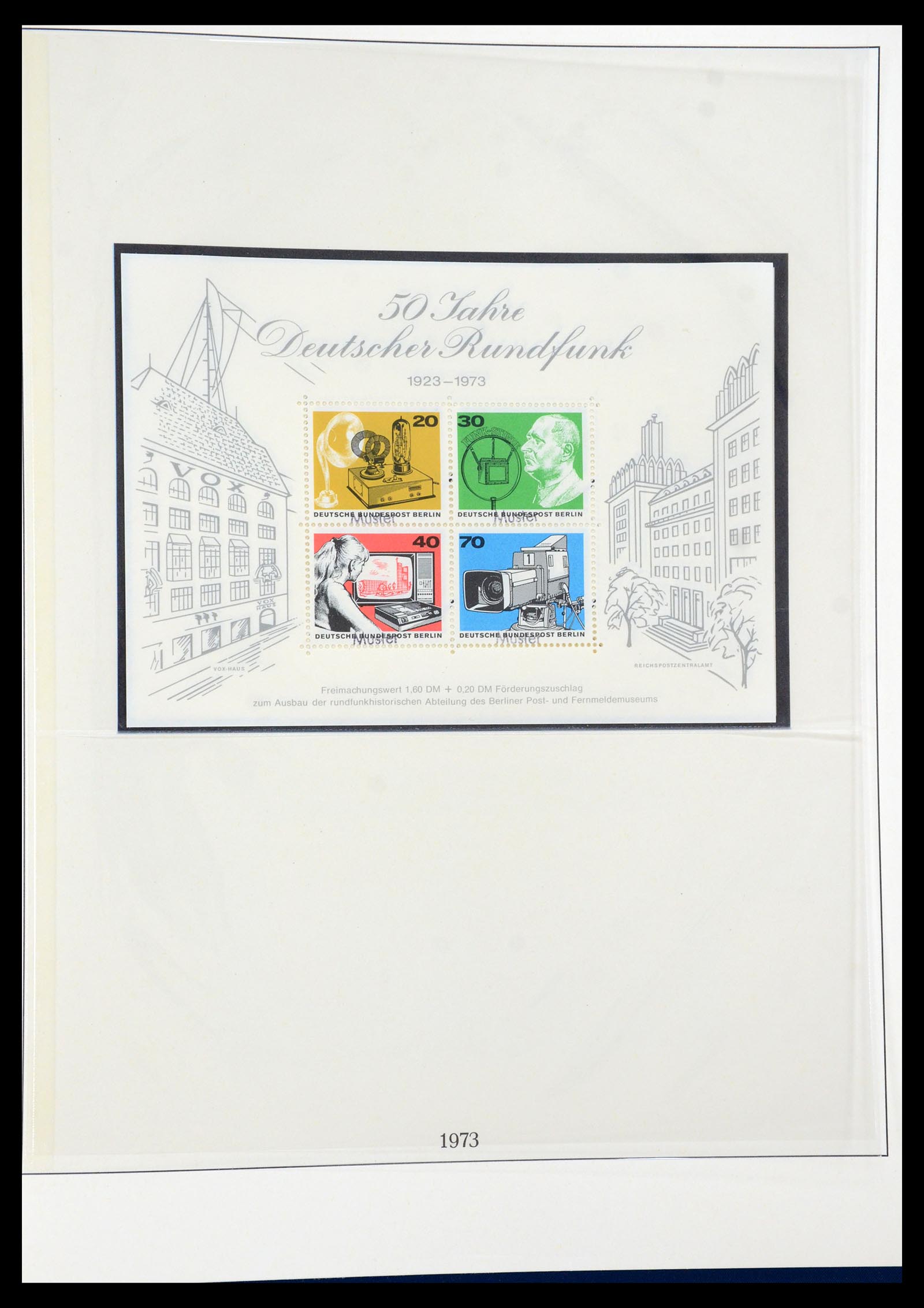 35974 018 - Stamp collection 35974 Berlin specimen 1963-1990.