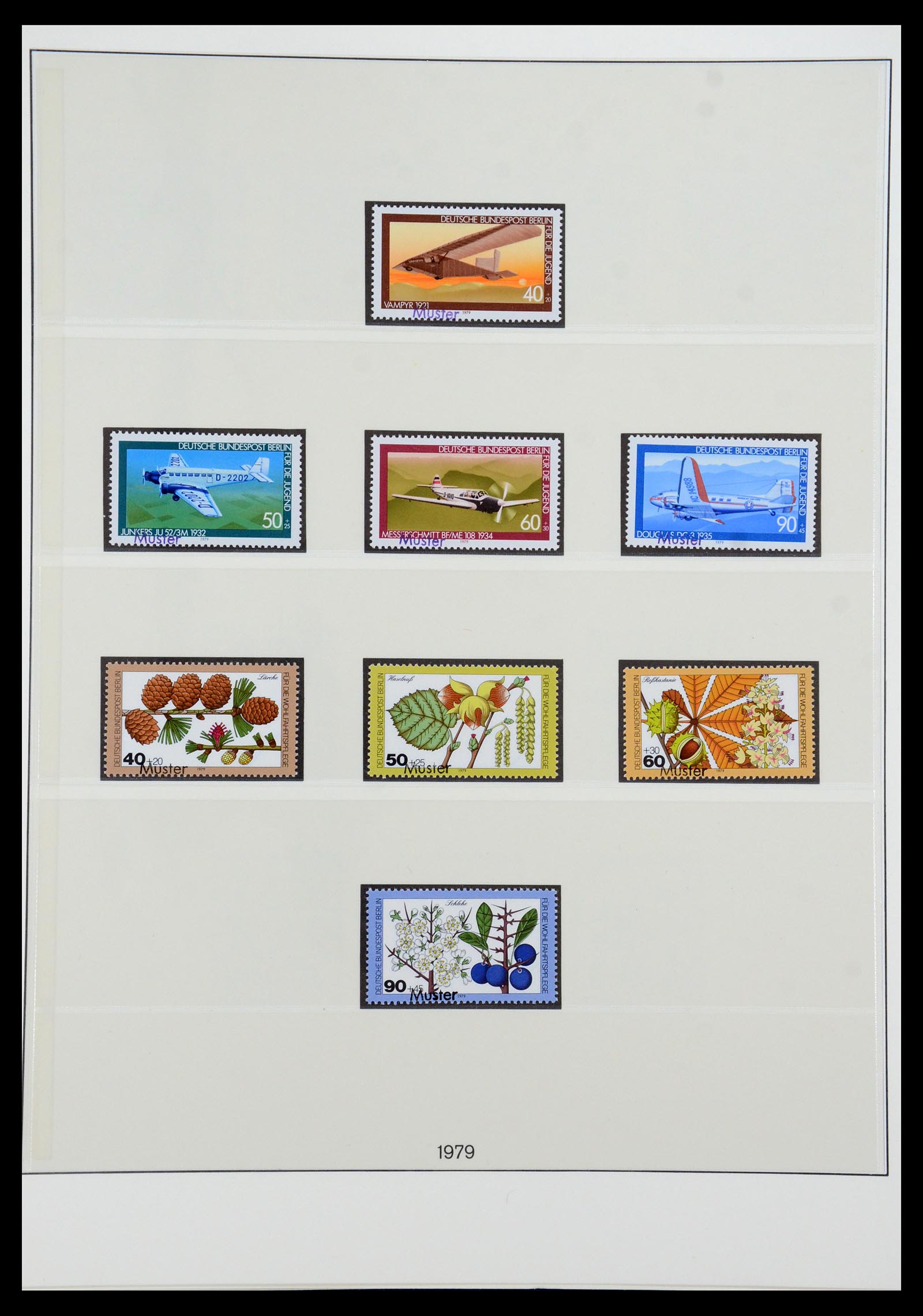 35974 036 - Postzegelverzameling 35974 Berlijn specimen 1963-1990.