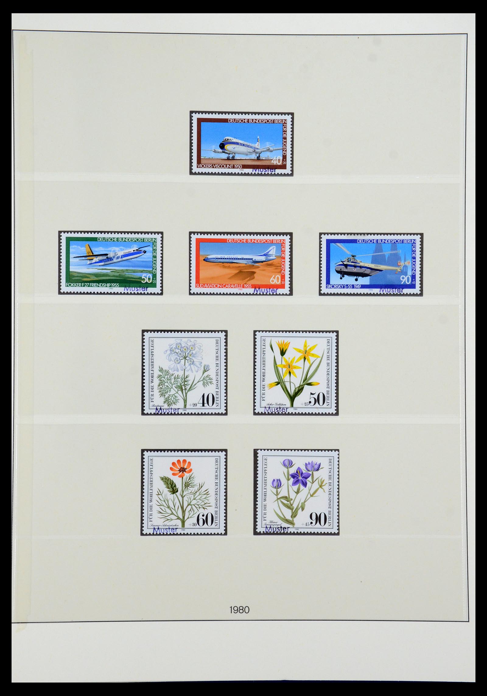35974 038 - Postzegelverzameling 35974 Berlijn specimen 1963-1990.