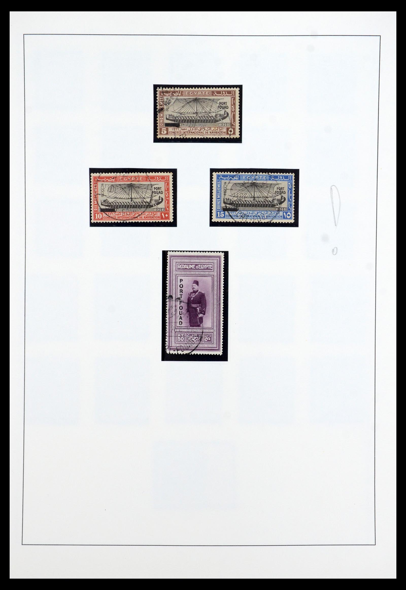 35975 006 - Postzegelverzameling 35975 Egypte 1866-1958.
