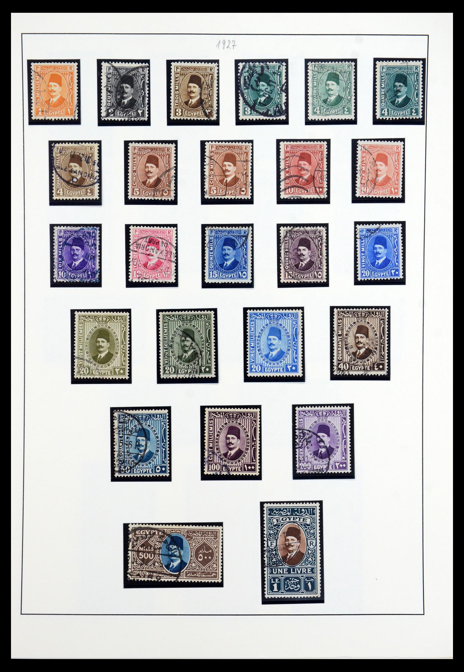 35975 008 - Postzegelverzameling 35975 Egypte 1866-1958.