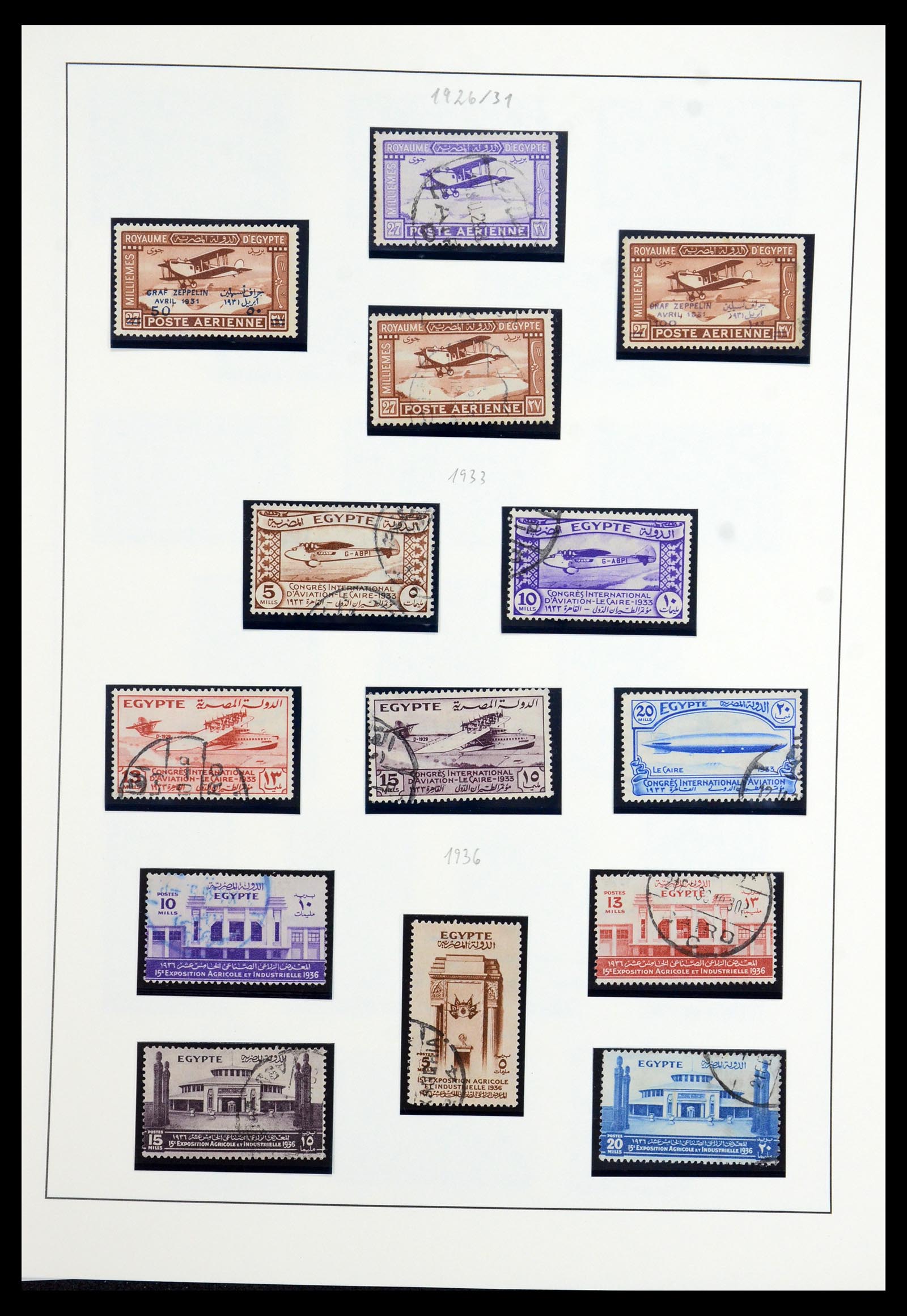 35975 013 - Postzegelverzameling 35975 Egypte 1866-1958.