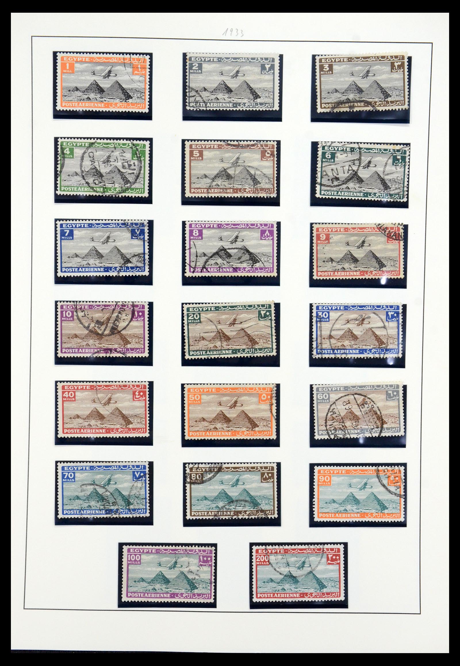 35975 018 - Postzegelverzameling 35975 Egypte 1866-1958.