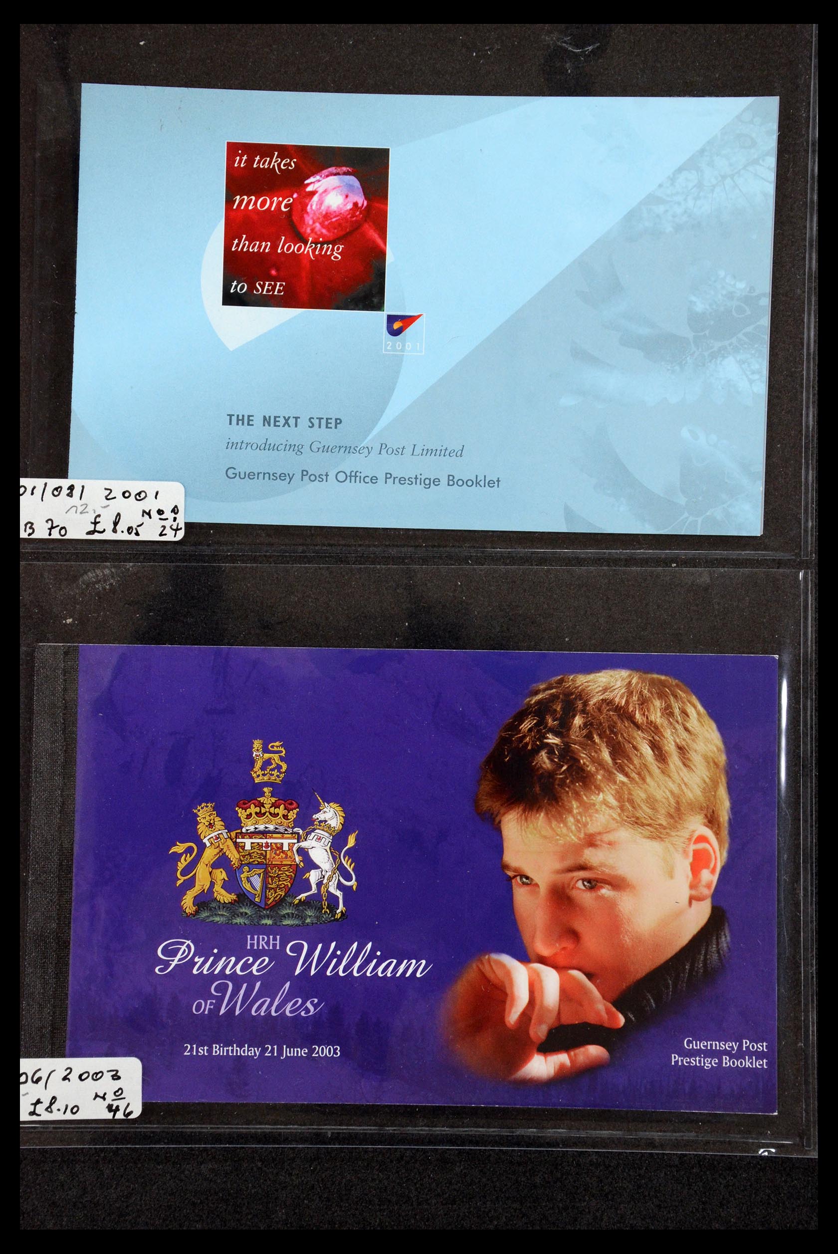 35976 031 - Stamp collection 35976 Guernsey and Alderney stamp booklets 1969-2015!