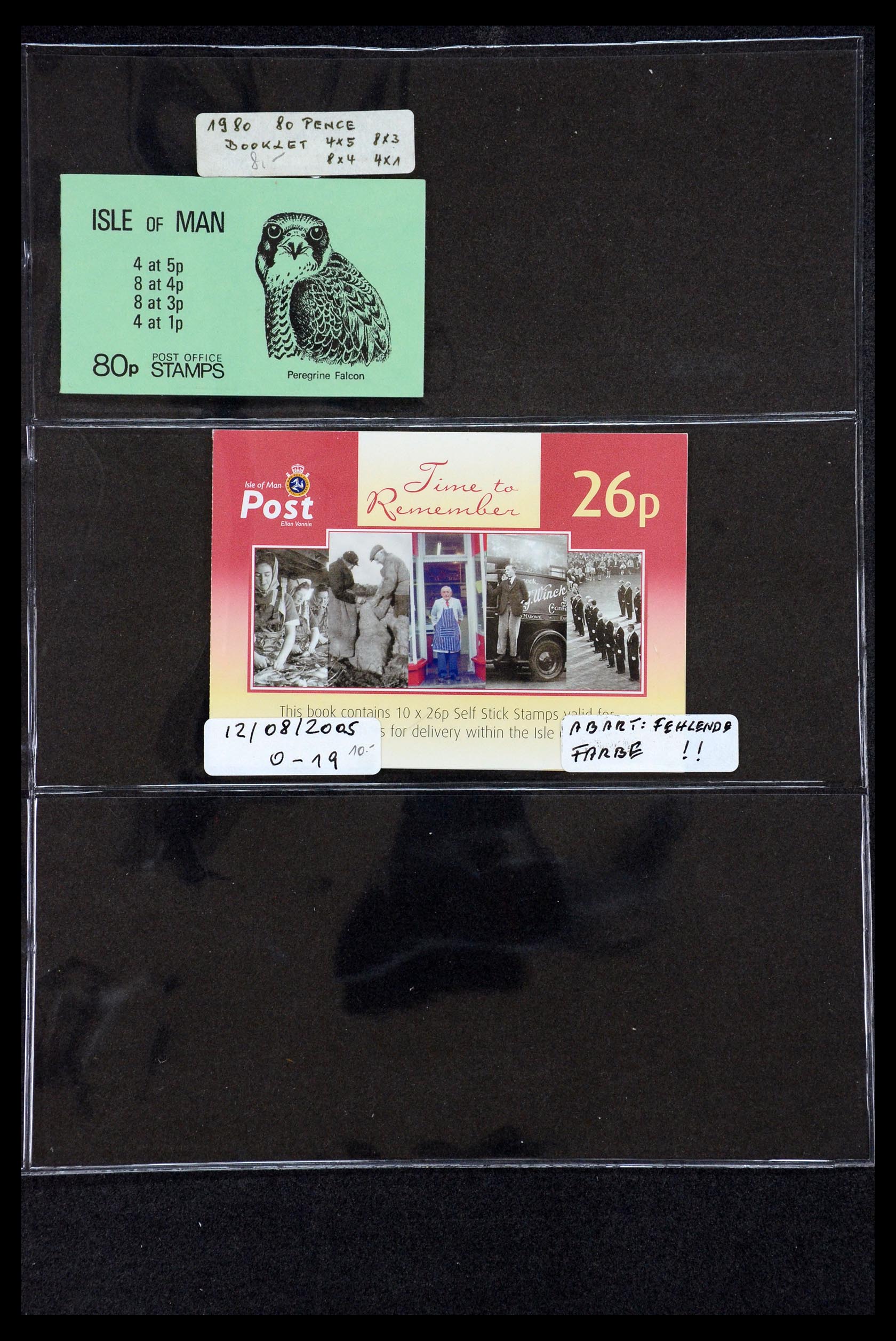 35977 011 - Postzegelverzameling 35977 Isle of Man postzegelboekjes 1973-2015!