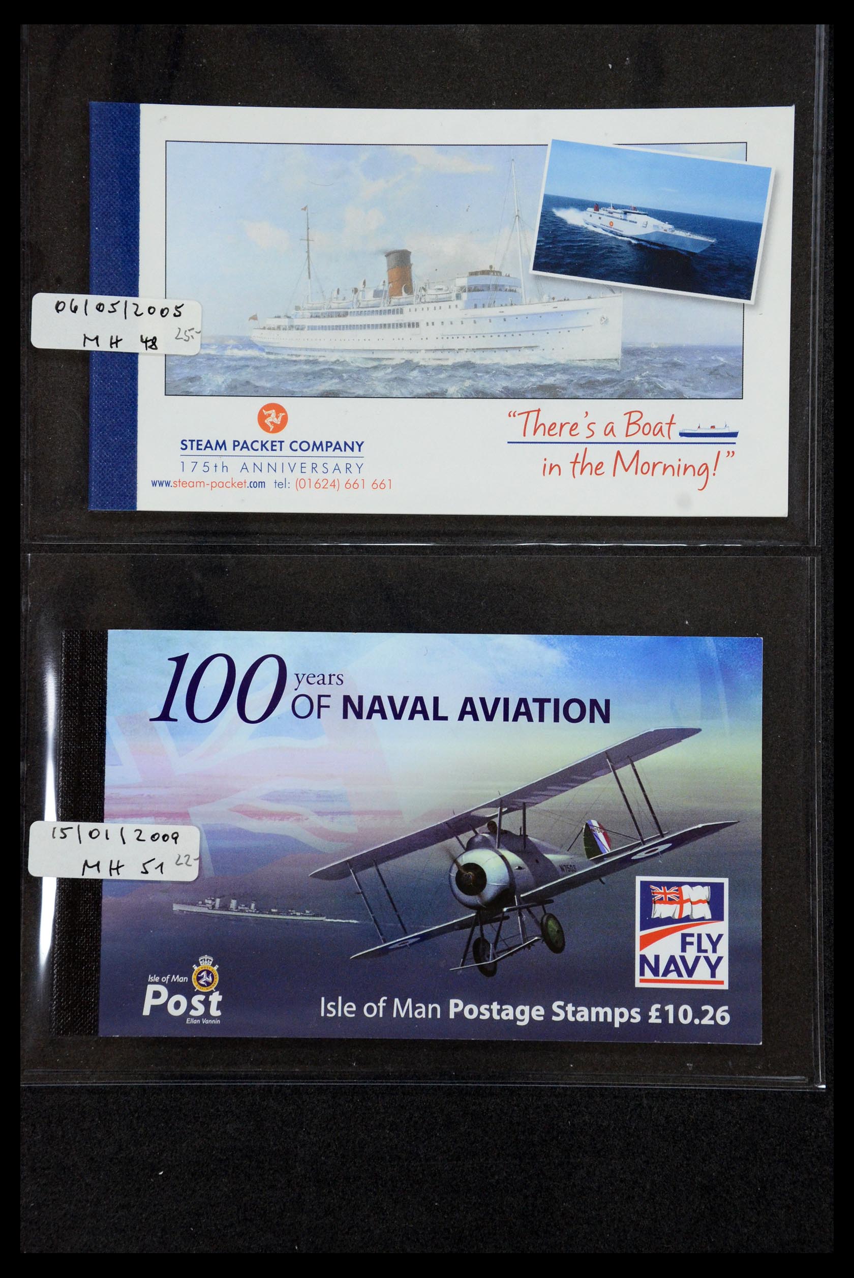 35977 016 - Postzegelverzameling 35977 Isle of Man postzegelboekjes 1973-2015!