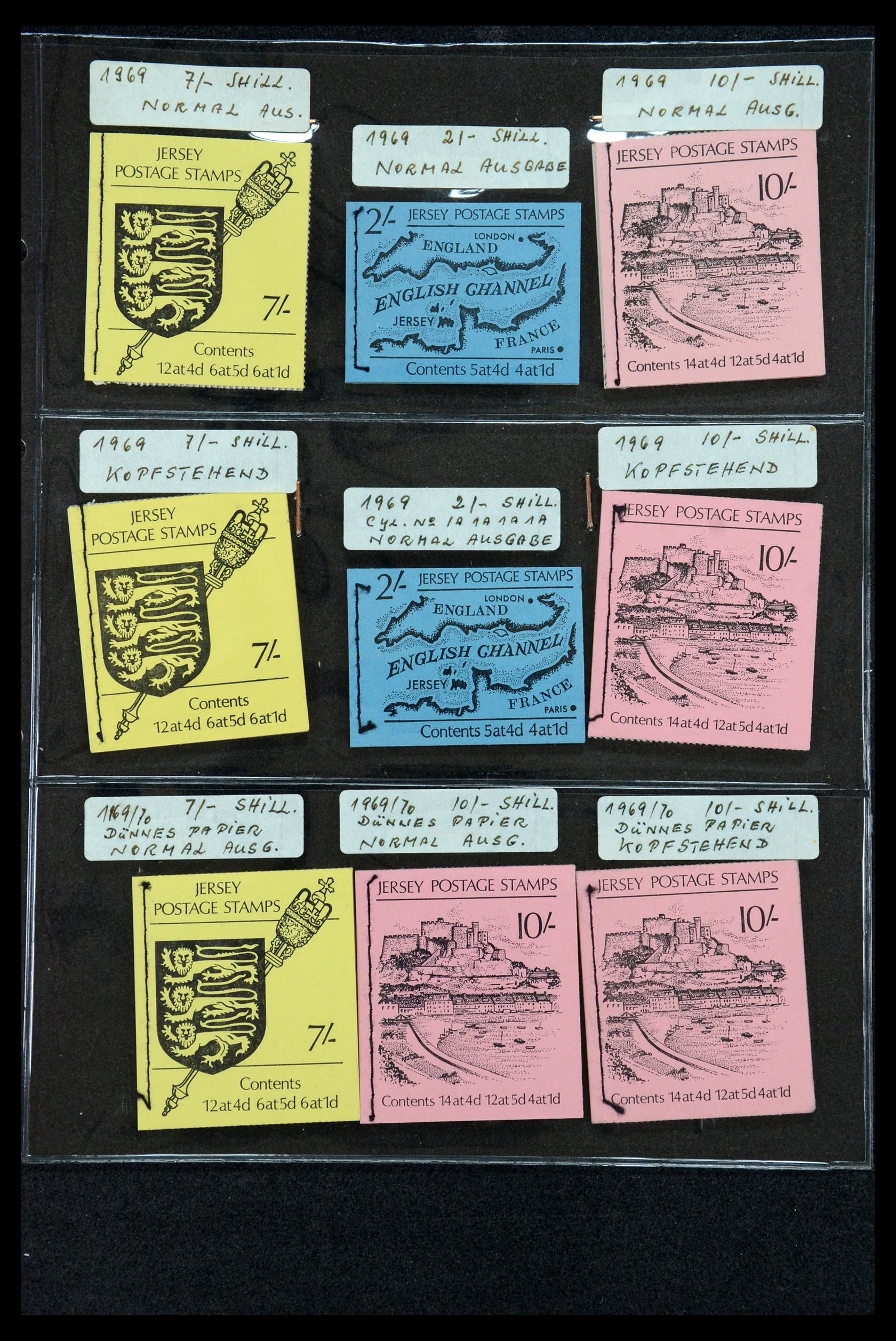 35979 001 - Postzegelverzameling 35979 Jersey postzegelboekjes 1969-2015!