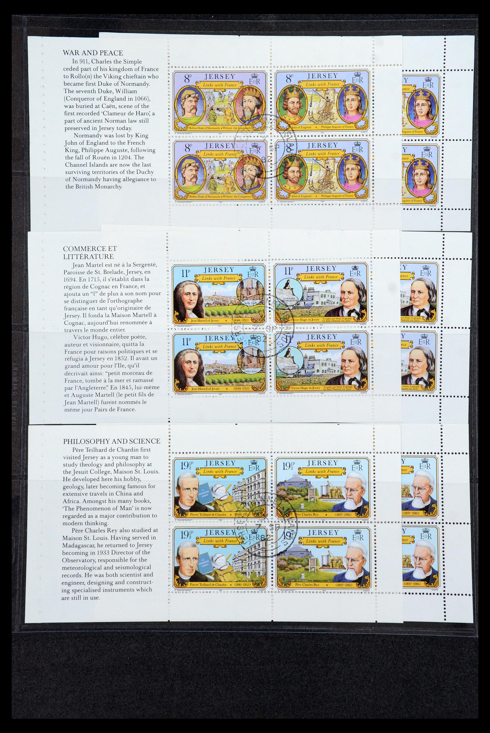 35979 014 - Stamp collection 35979 Jersey stamp booklets 1969-2015!