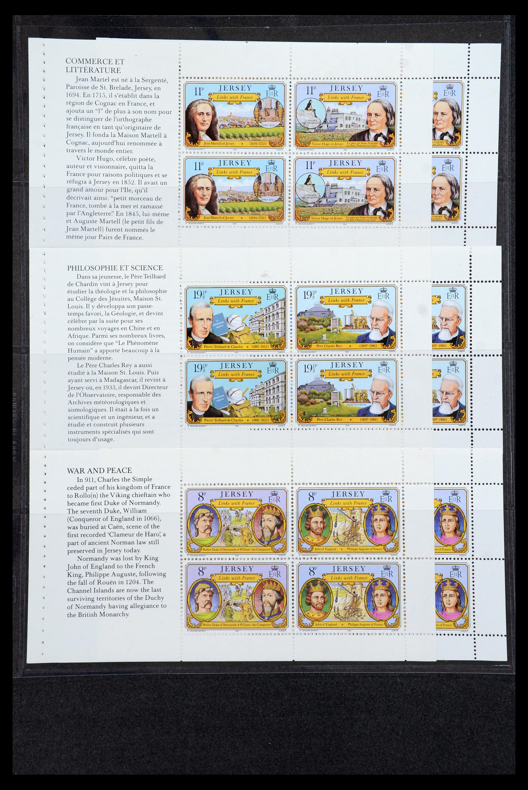 35979 015 - Stamp collection 35979 Jersey stamp booklets 1969-2015!