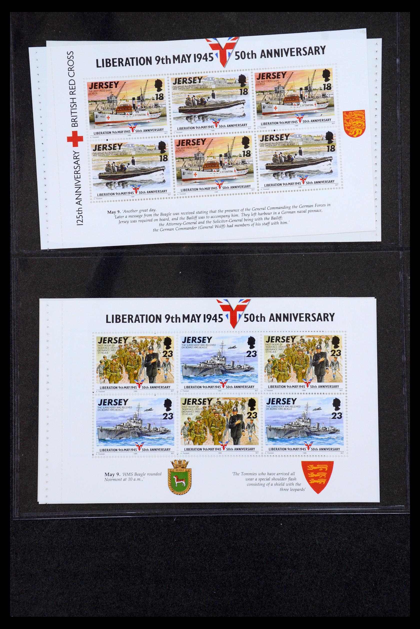 35979 019 - Postzegelverzameling 35979 Jersey postzegelboekjes 1969-2015!
