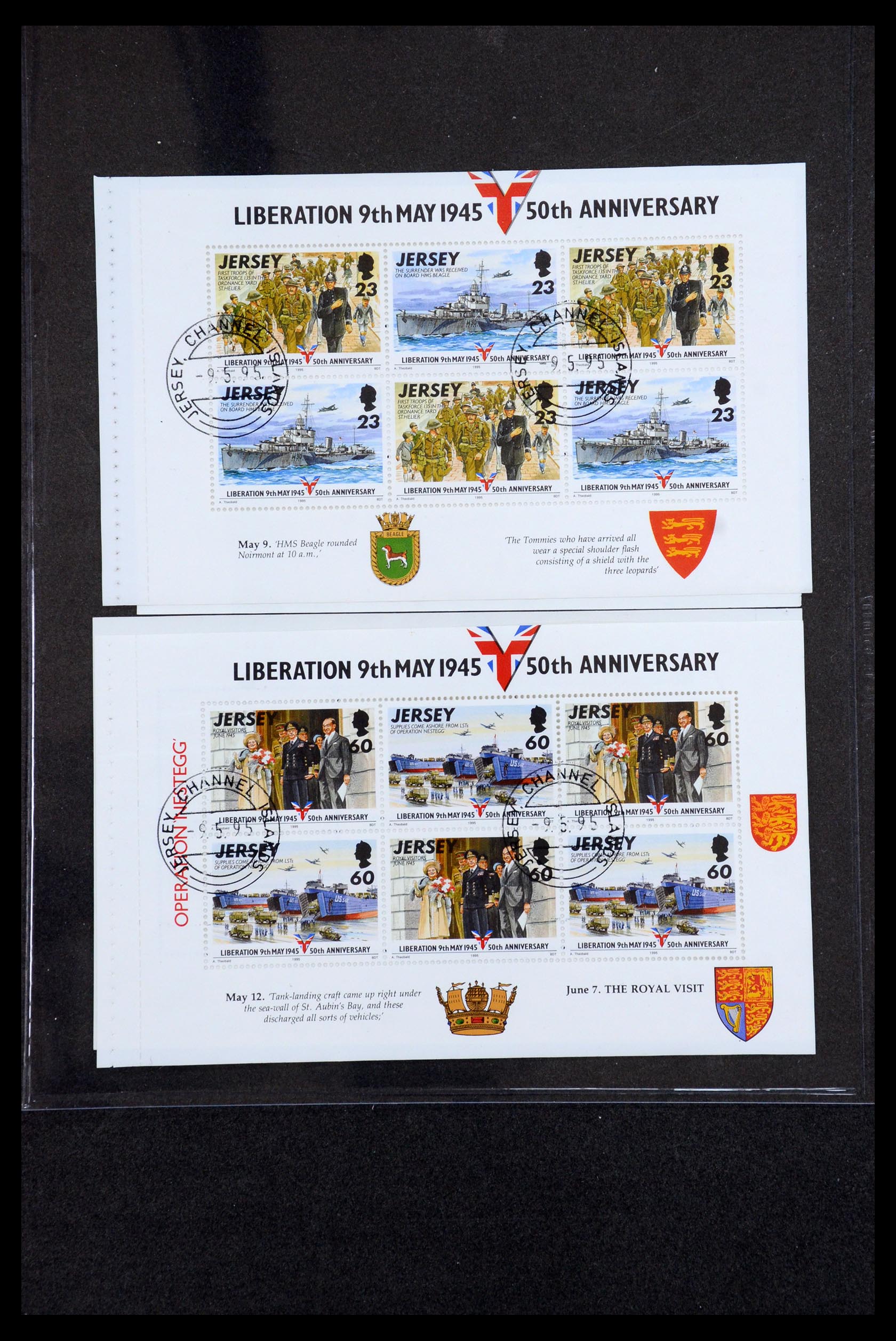35979 021 - Postzegelverzameling 35979 Jersey postzegelboekjes 1969-2015!