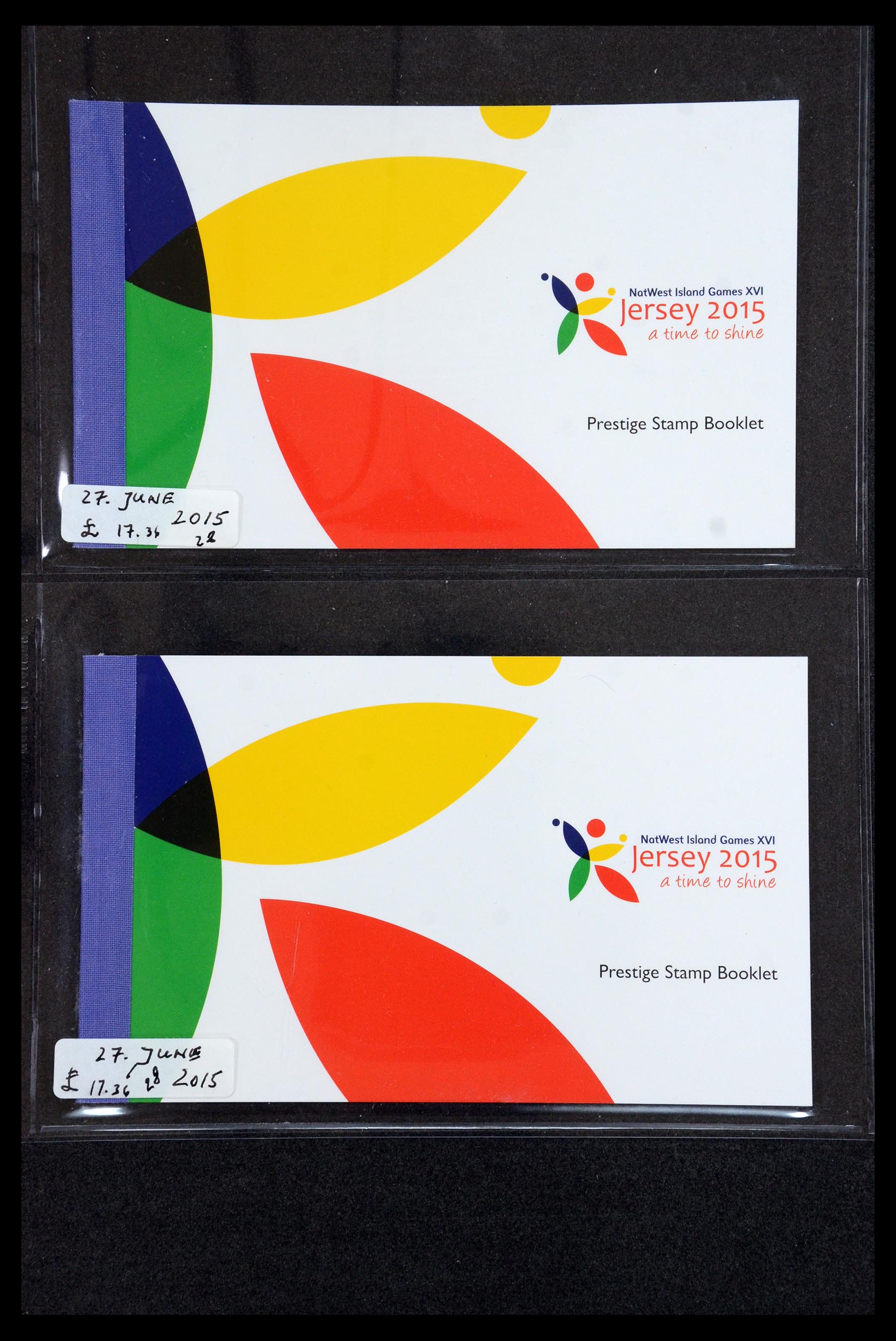 35979 023 - Stamp collection 35979 Jersey stamp booklets 1969-2015!