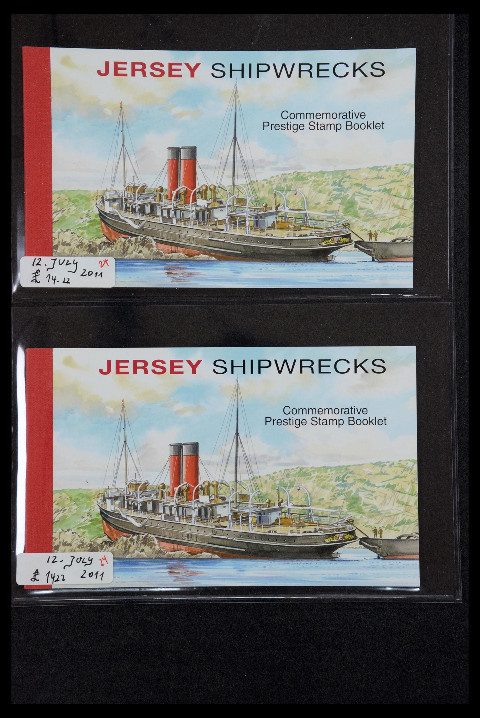 35979 027 - Postzegelverzameling 35979 Jersey postzegelboekjes 1969-2015!