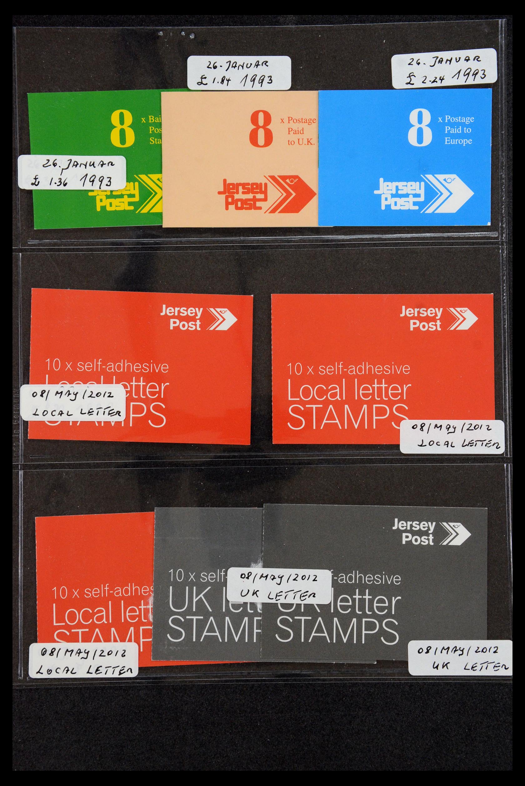 35979 032 - Stamp collection 35979 Jersey stamp booklets 1969-2015!