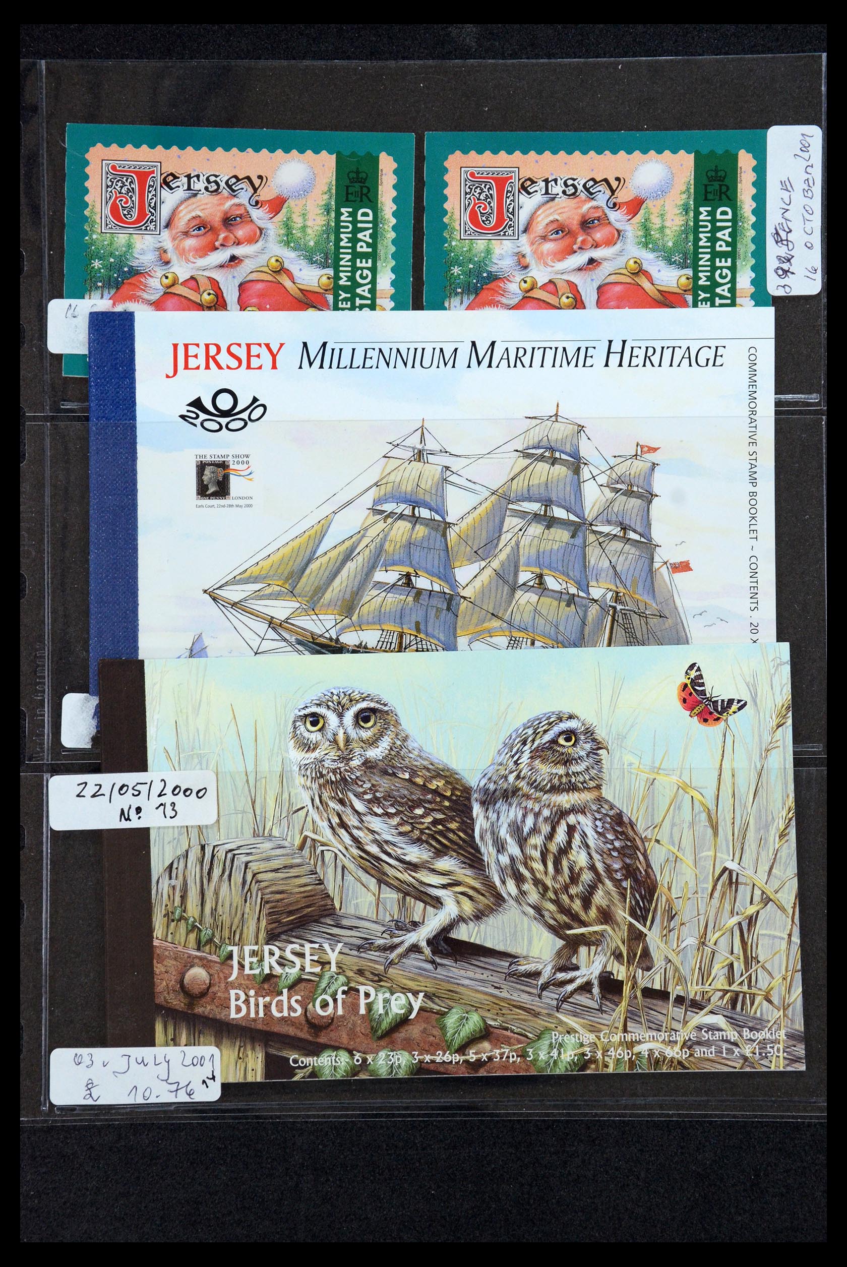 35979 038 - Stamp collection 35979 Jersey stamp booklets 1969-2015!