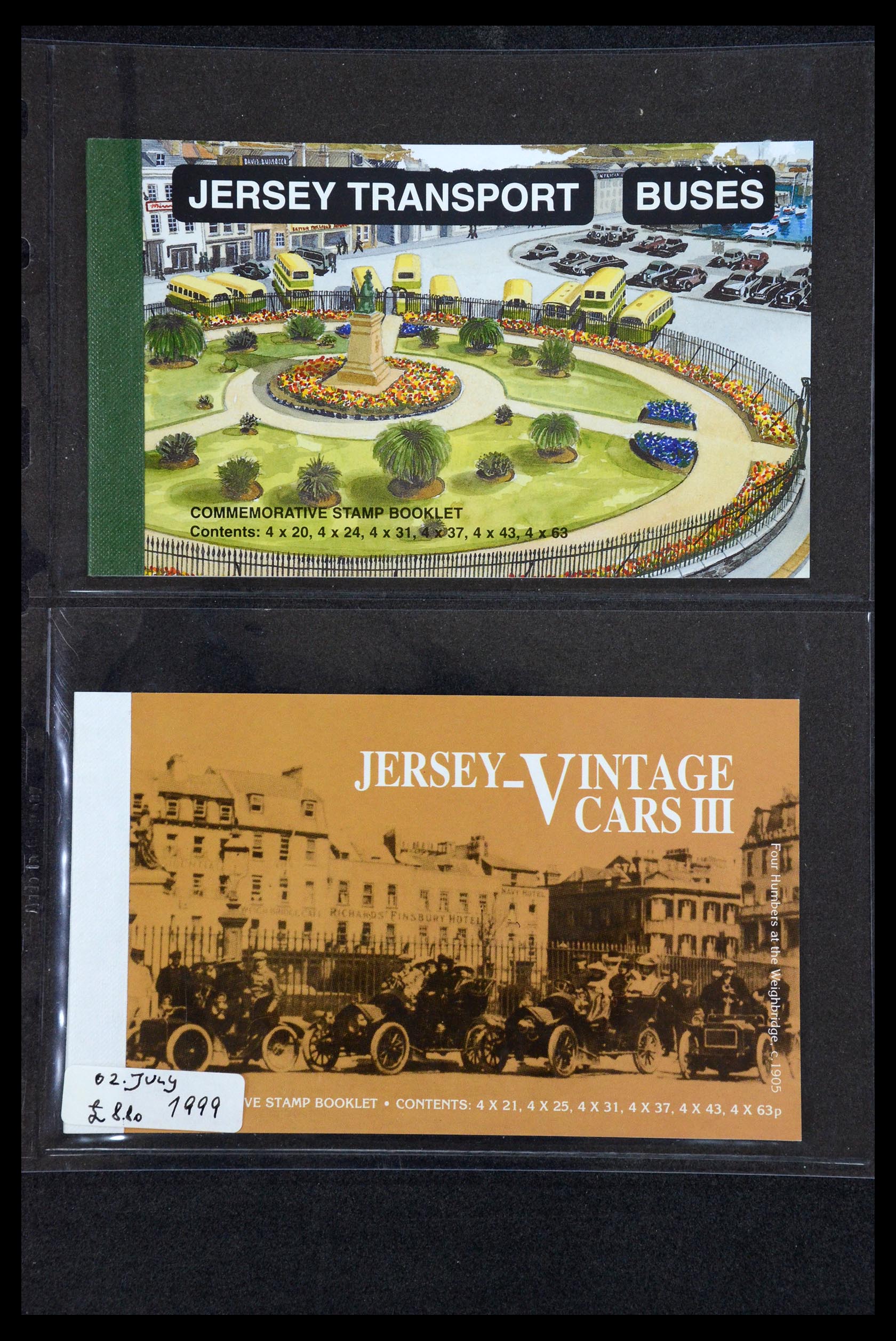 35979 039 - Stamp collection 35979 Jersey stamp booklets 1969-2015!