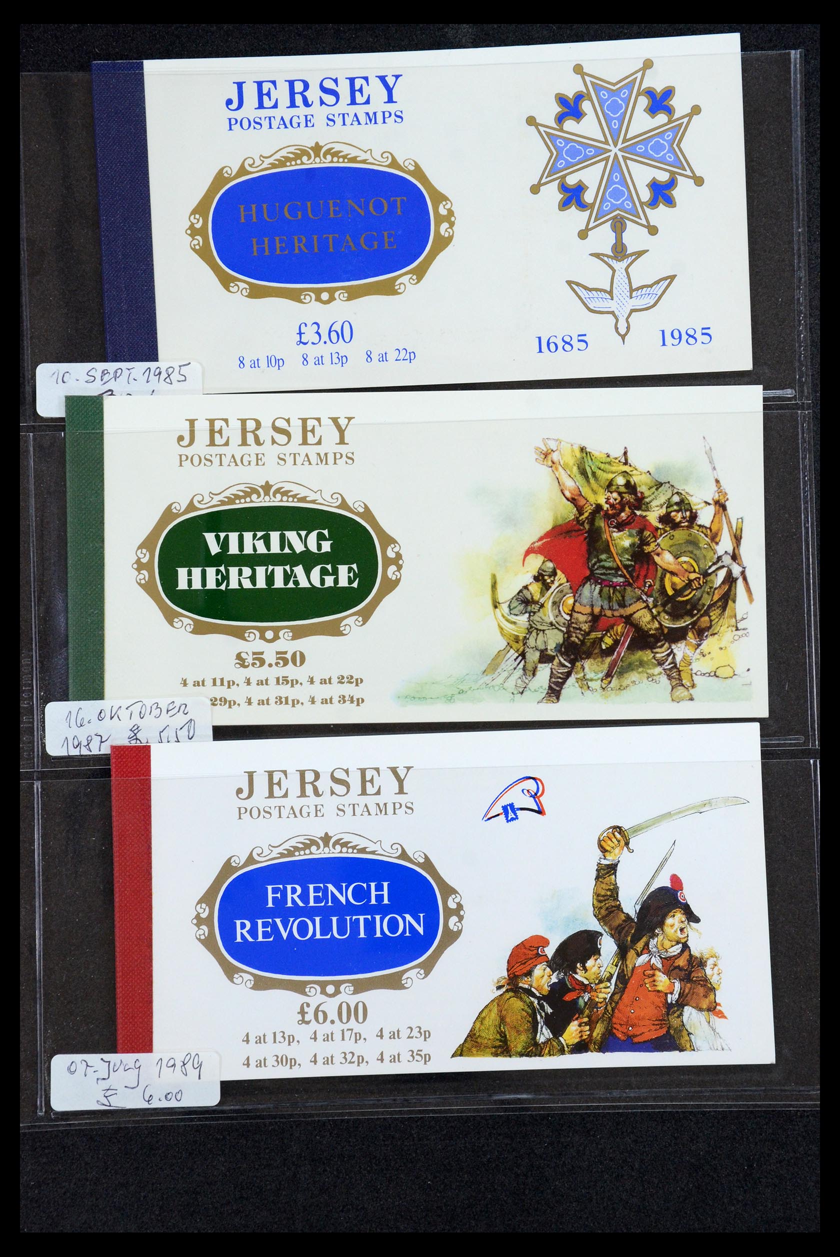 35979 043 - Stamp collection 35979 Jersey stamp booklets 1969-2015!