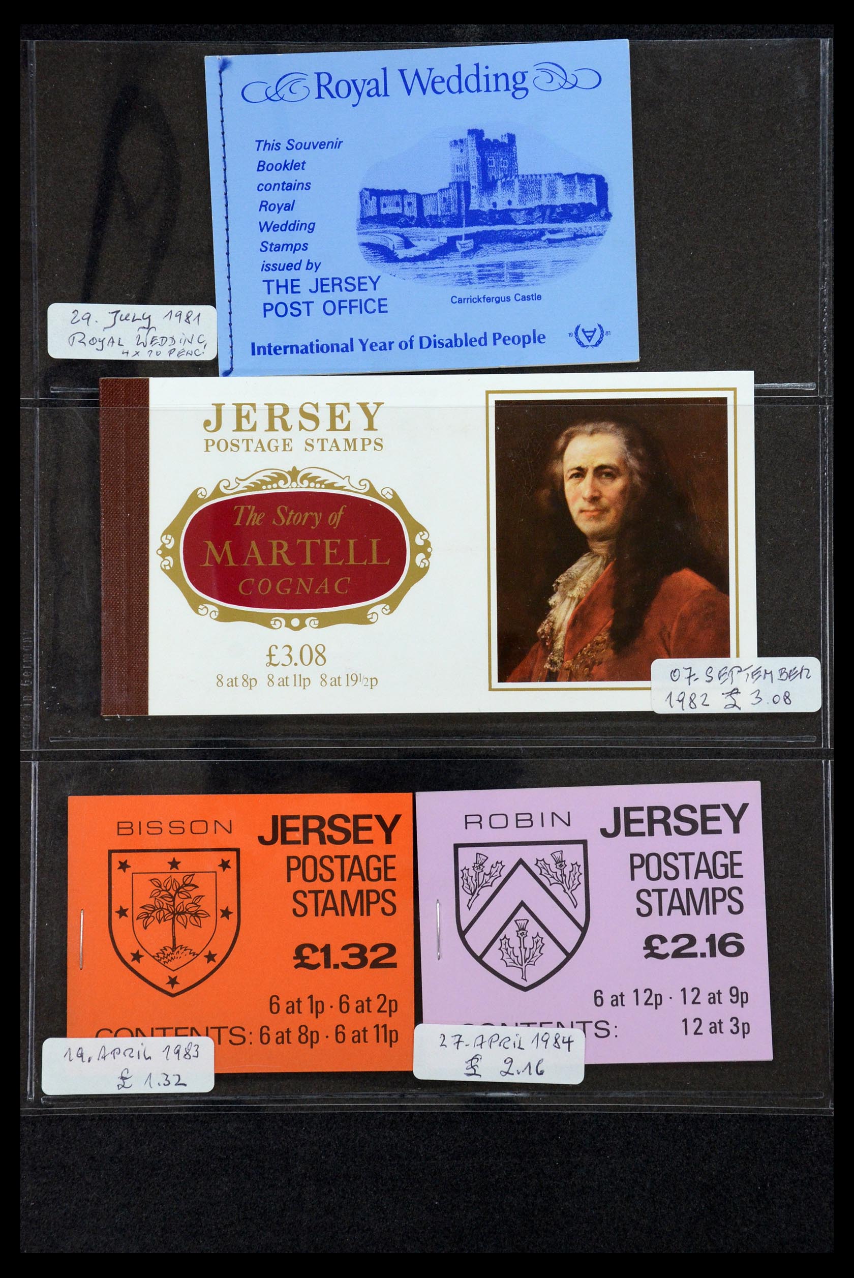 35979 044 - Stamp collection 35979 Jersey stamp booklets 1969-2015!