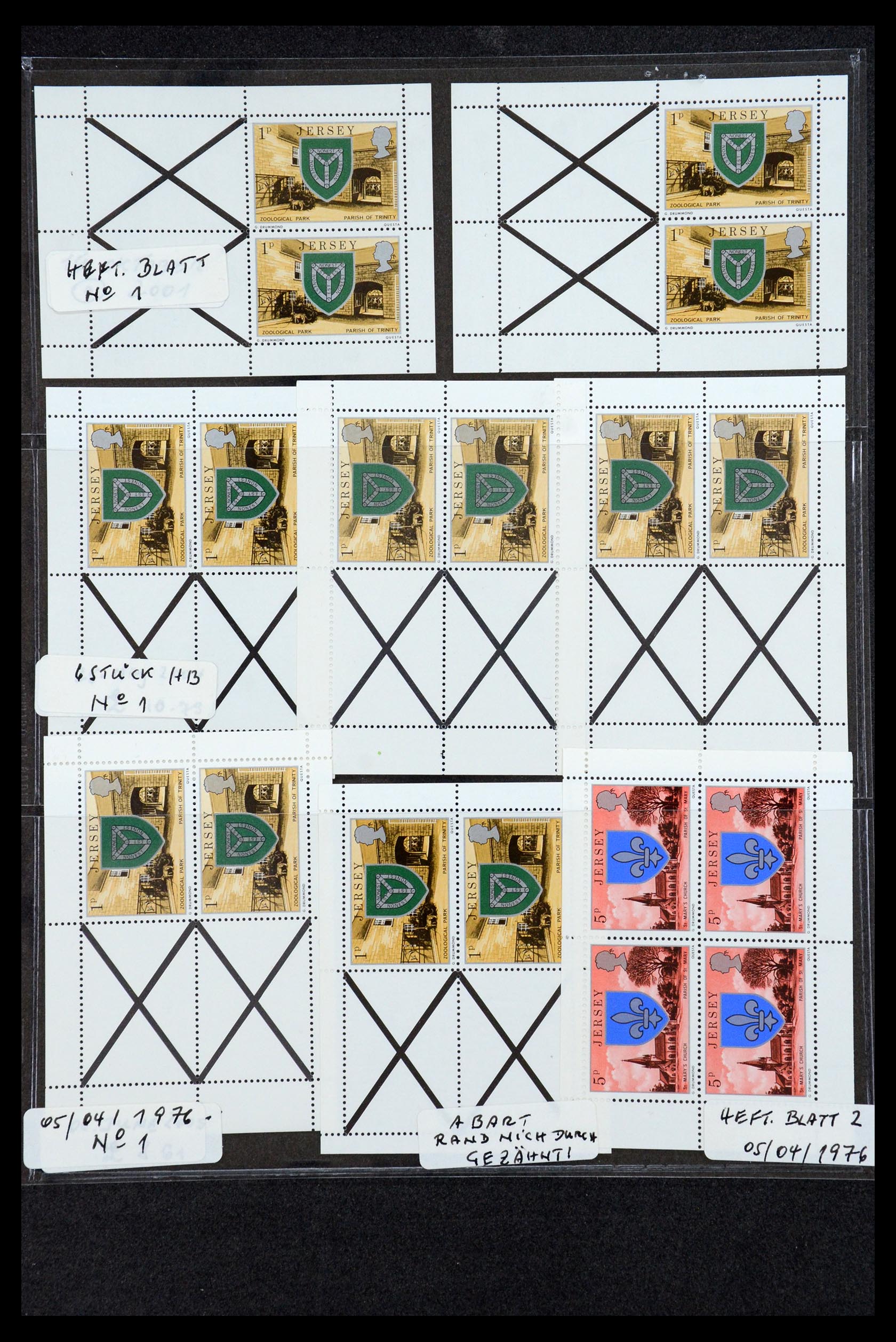35979 045 - Postzegelverzameling 35979 Jersey postzegelboekjes 1969-2015!