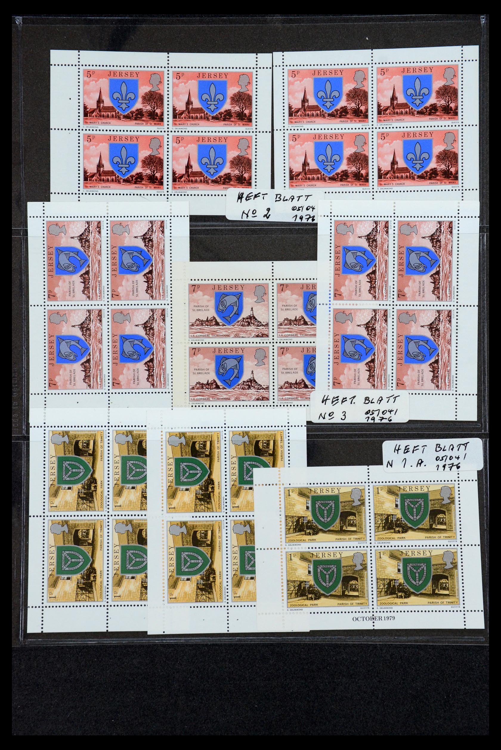 35979 046 - Postzegelverzameling 35979 Jersey postzegelboekjes 1969-2015!