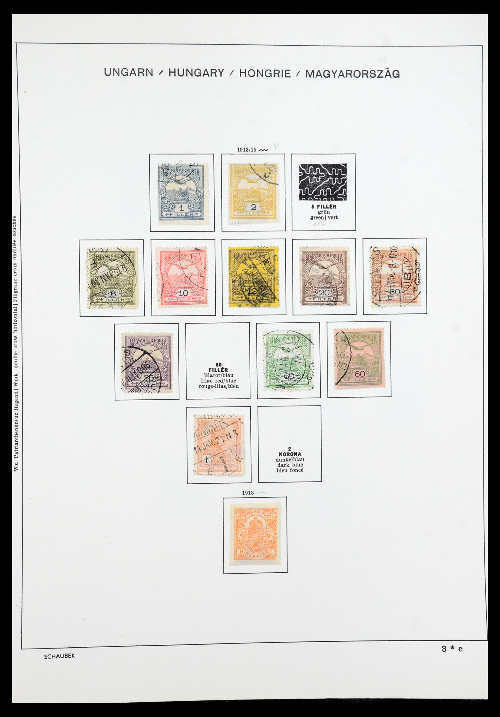 35981 013 - Postzegelverzameling 35981 Hongarije 1871-1944.