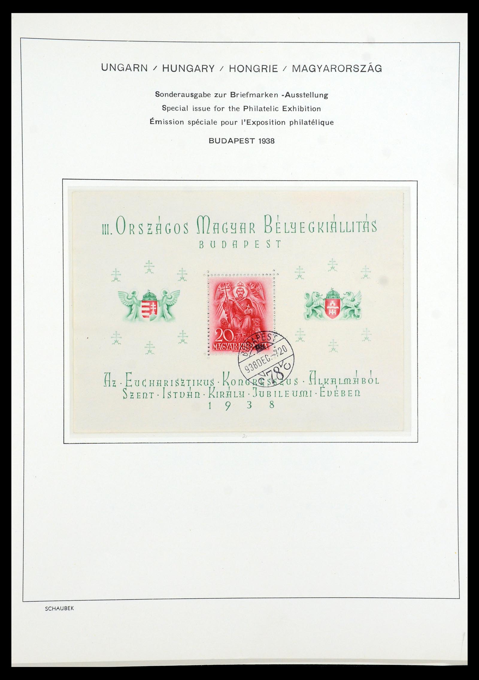 35981 041 - Postzegelverzameling 35981 Hongarije 1871-1944.