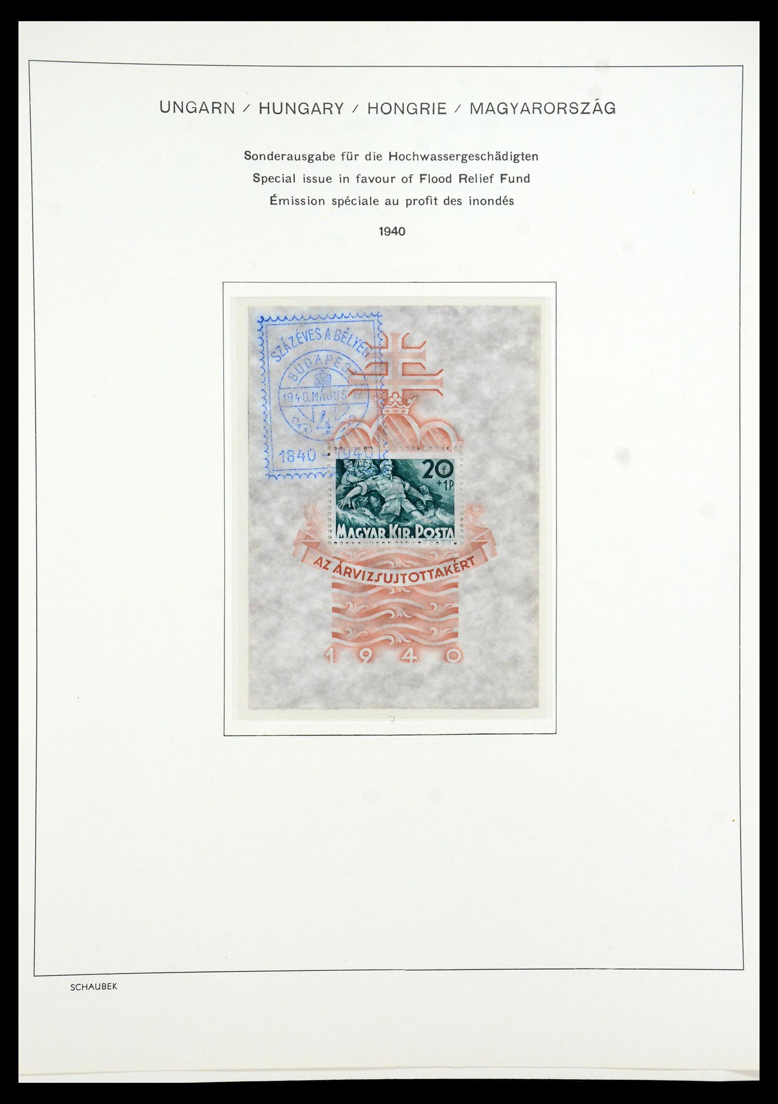 35981 047 - Postzegelverzameling 35981 Hongarije 1871-1944.