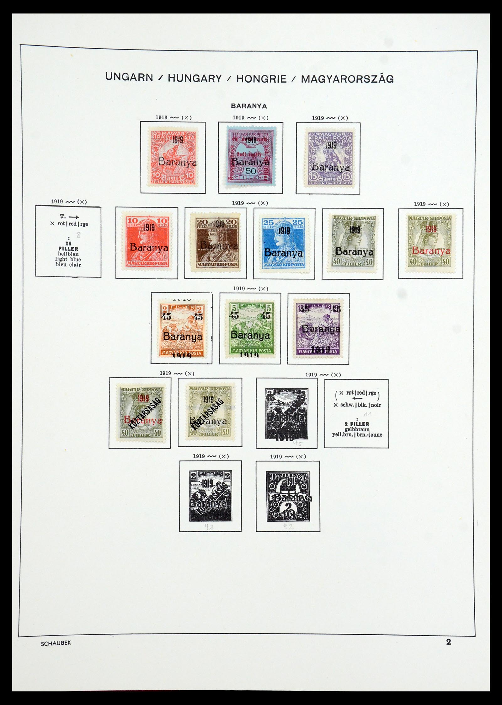 35981 078 - Postzegelverzameling 35981 Hongarije 1871-1944.