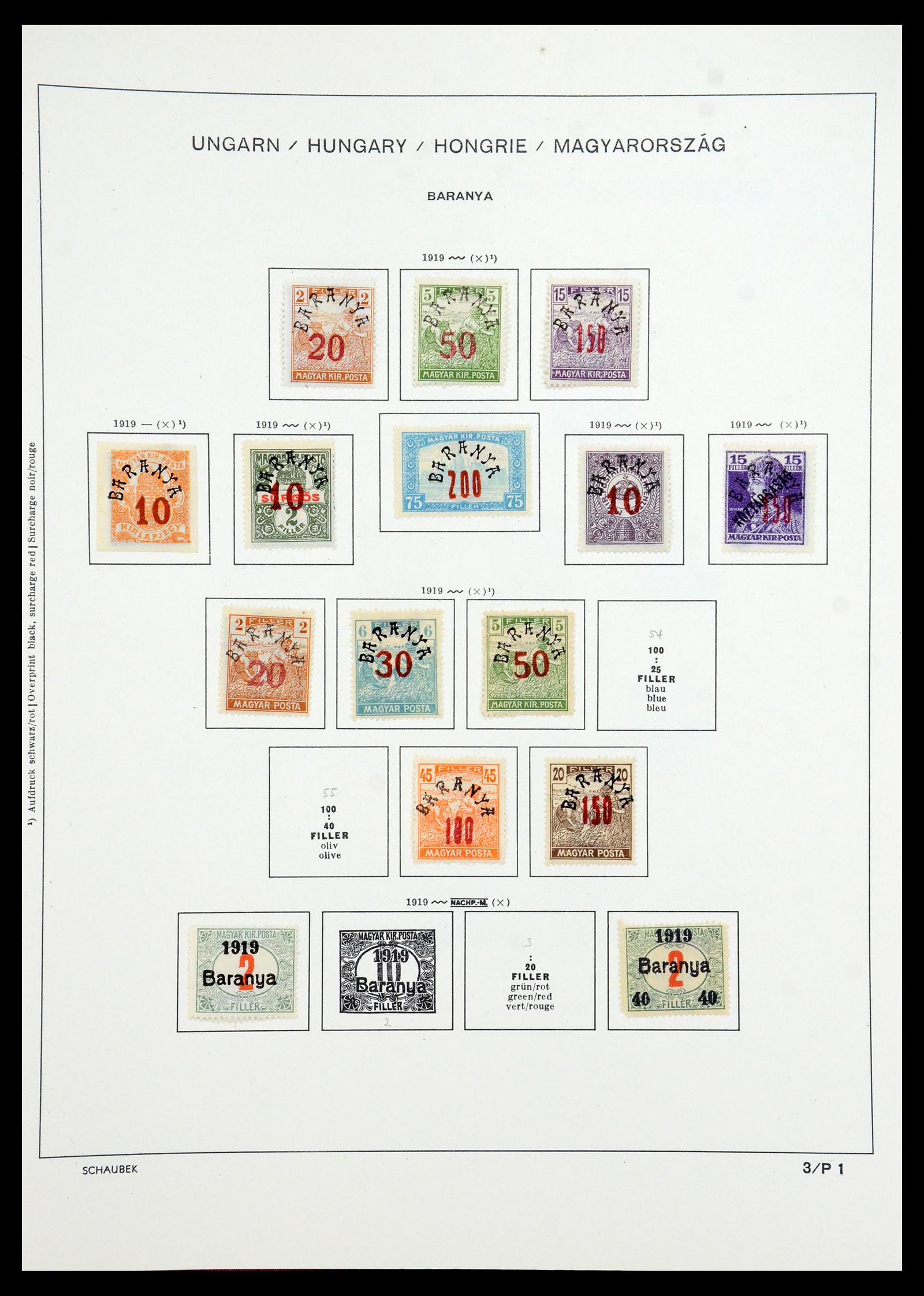 35981 079 - Postzegelverzameling 35981 Hongarije 1871-1944.