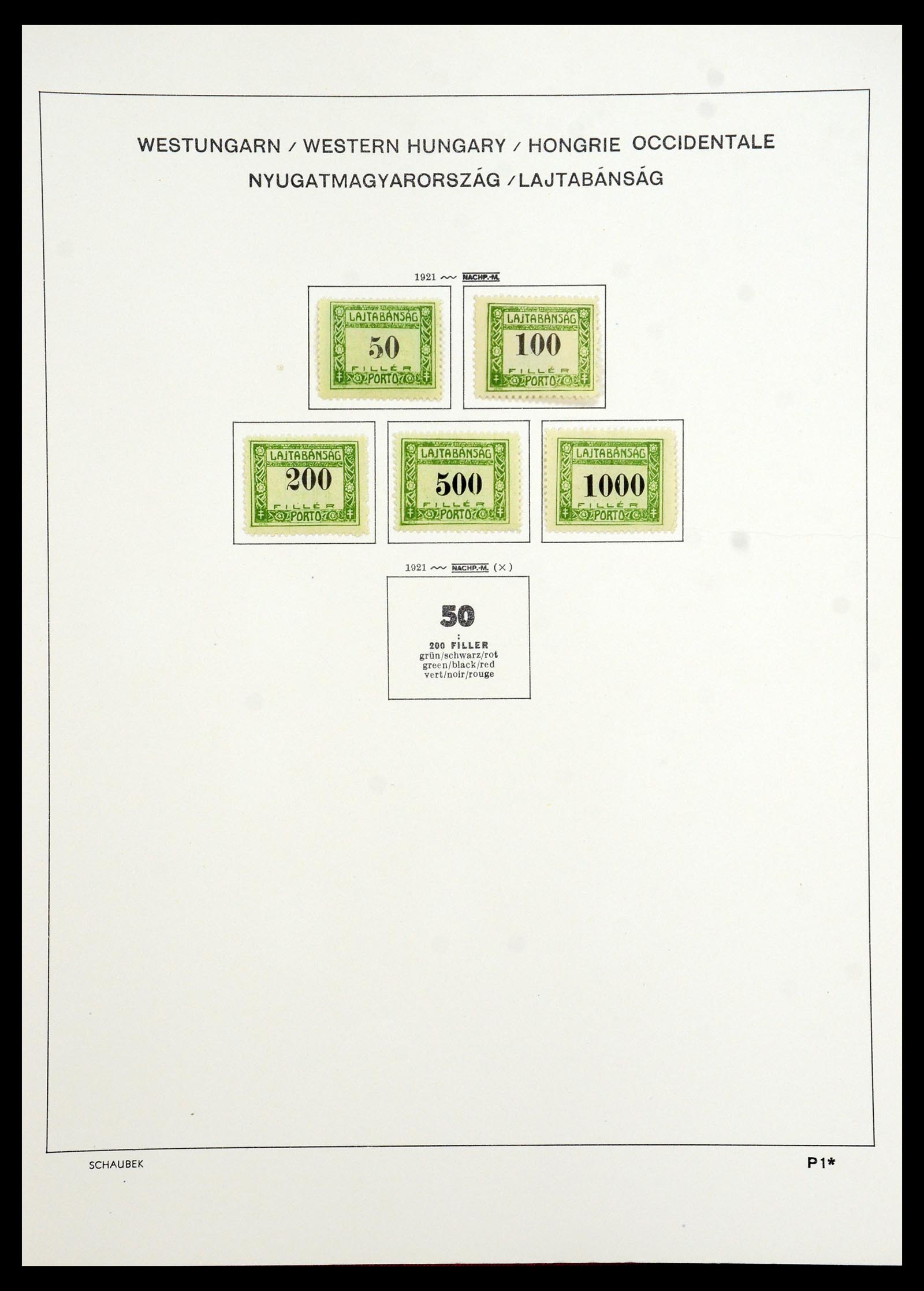 35981 096 - Stamp collection 35981 Hungary 1871-1944.