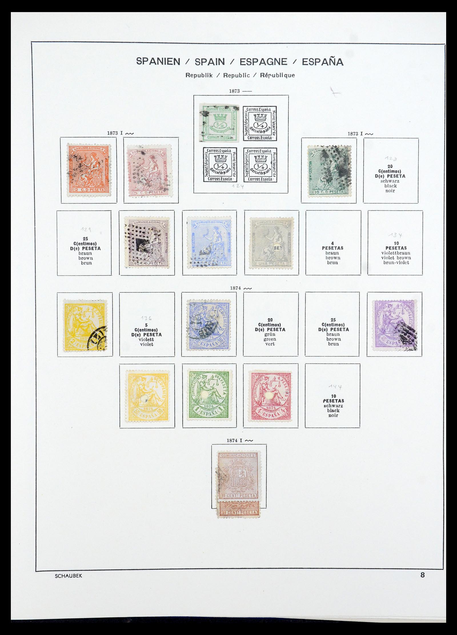 35982 011 - Postzegelverzameling 35982 Spanje 1850-1967.