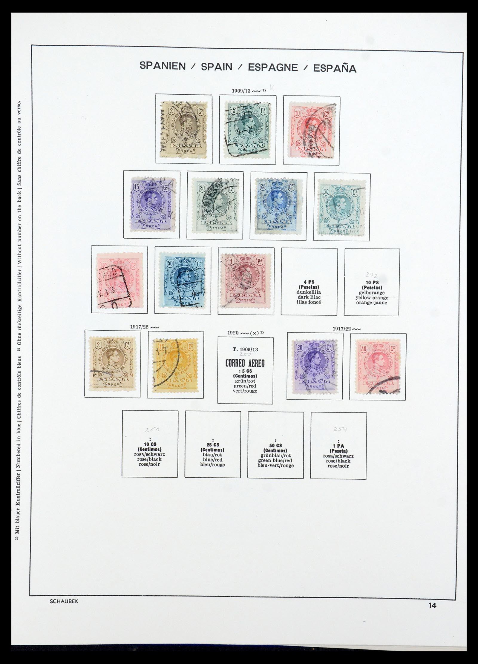 35982 020 - Postzegelverzameling 35982 Spanje 1850-1967.