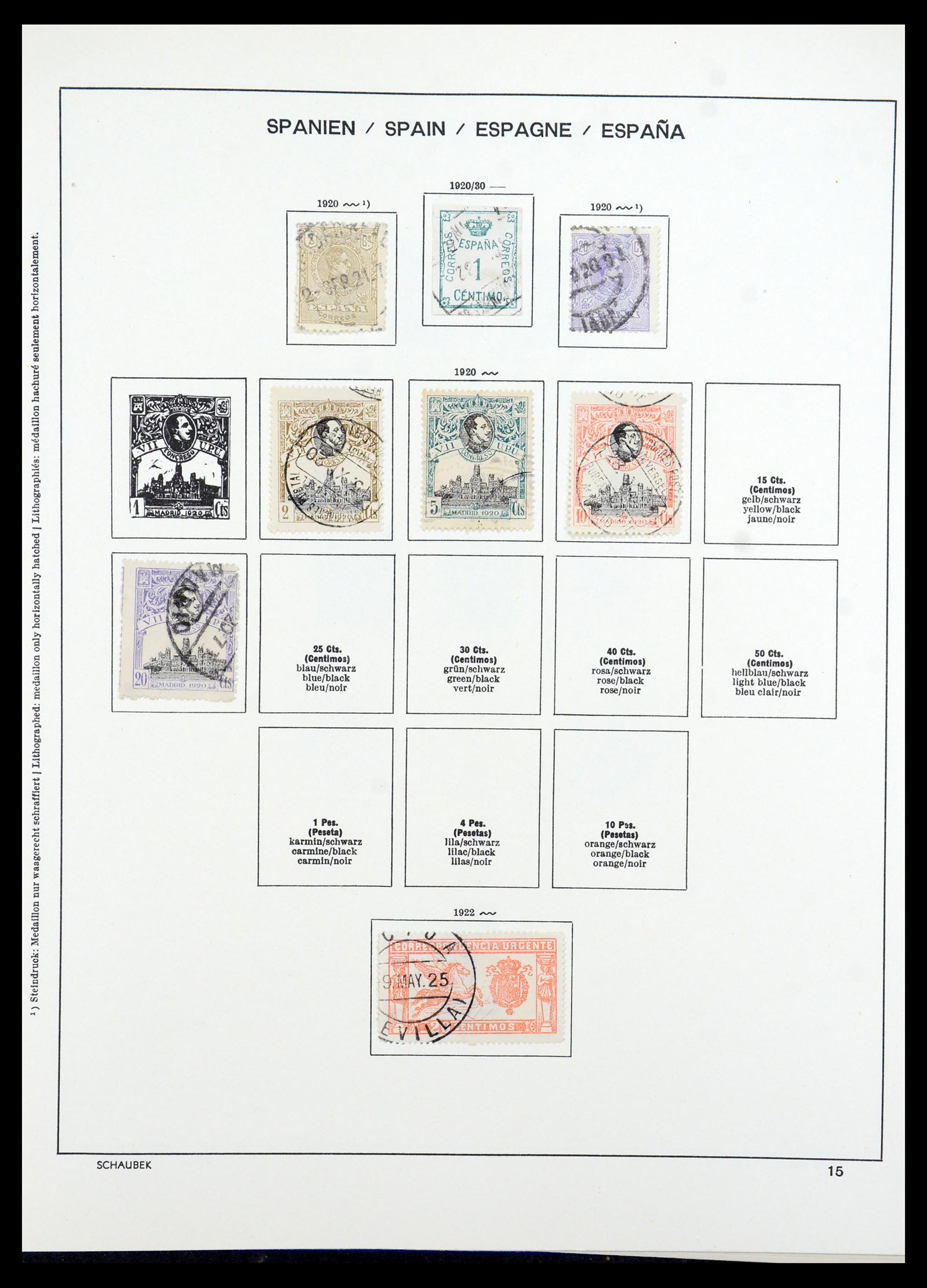 35982 021 - Postzegelverzameling 35982 Spanje 1850-1967.