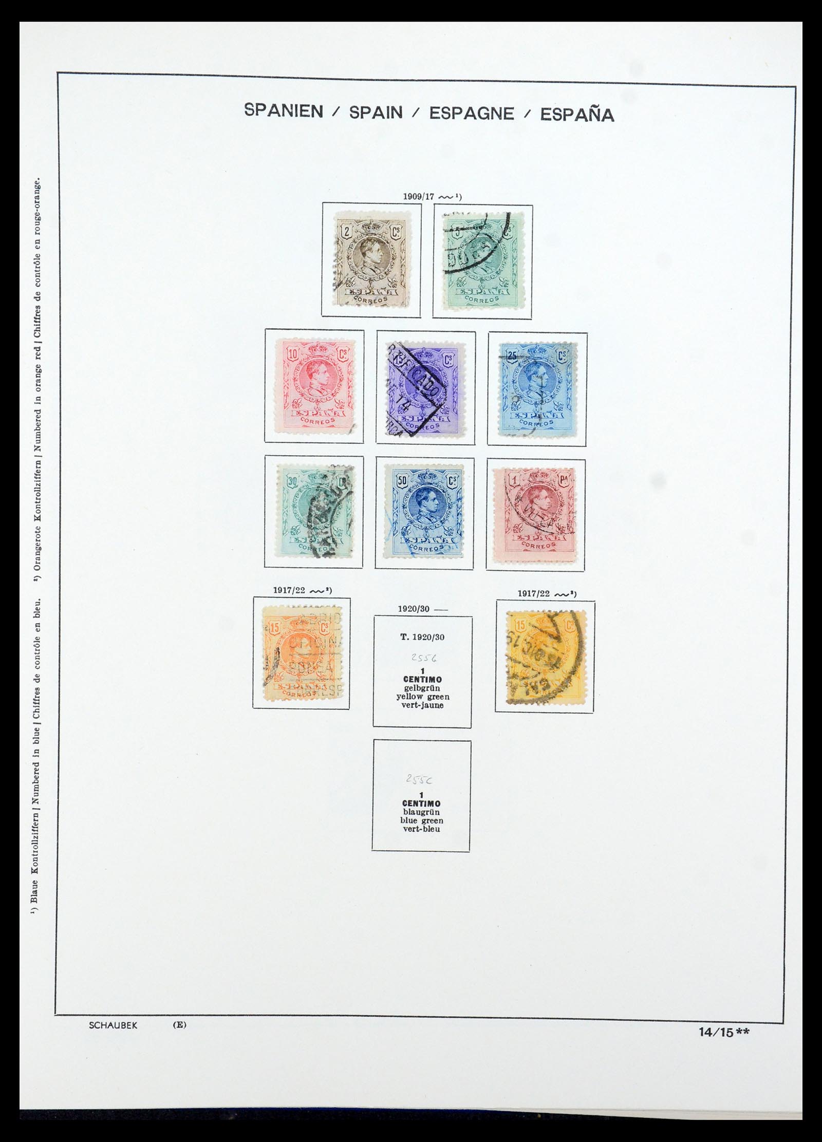 35982 022 - Postzegelverzameling 35982 Spanje 1850-1967.