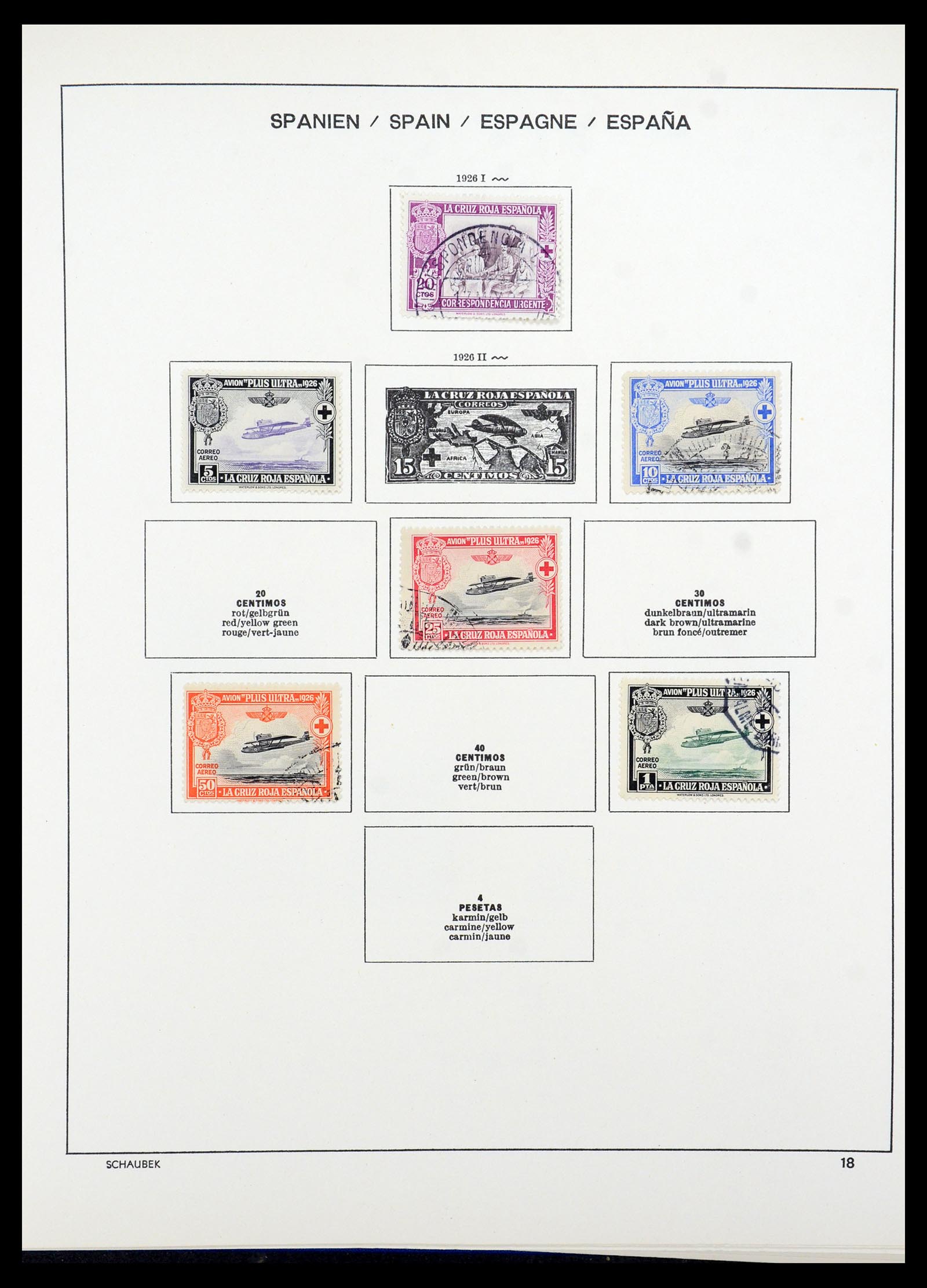 35982 025 - Postzegelverzameling 35982 Spanje 1850-1967.