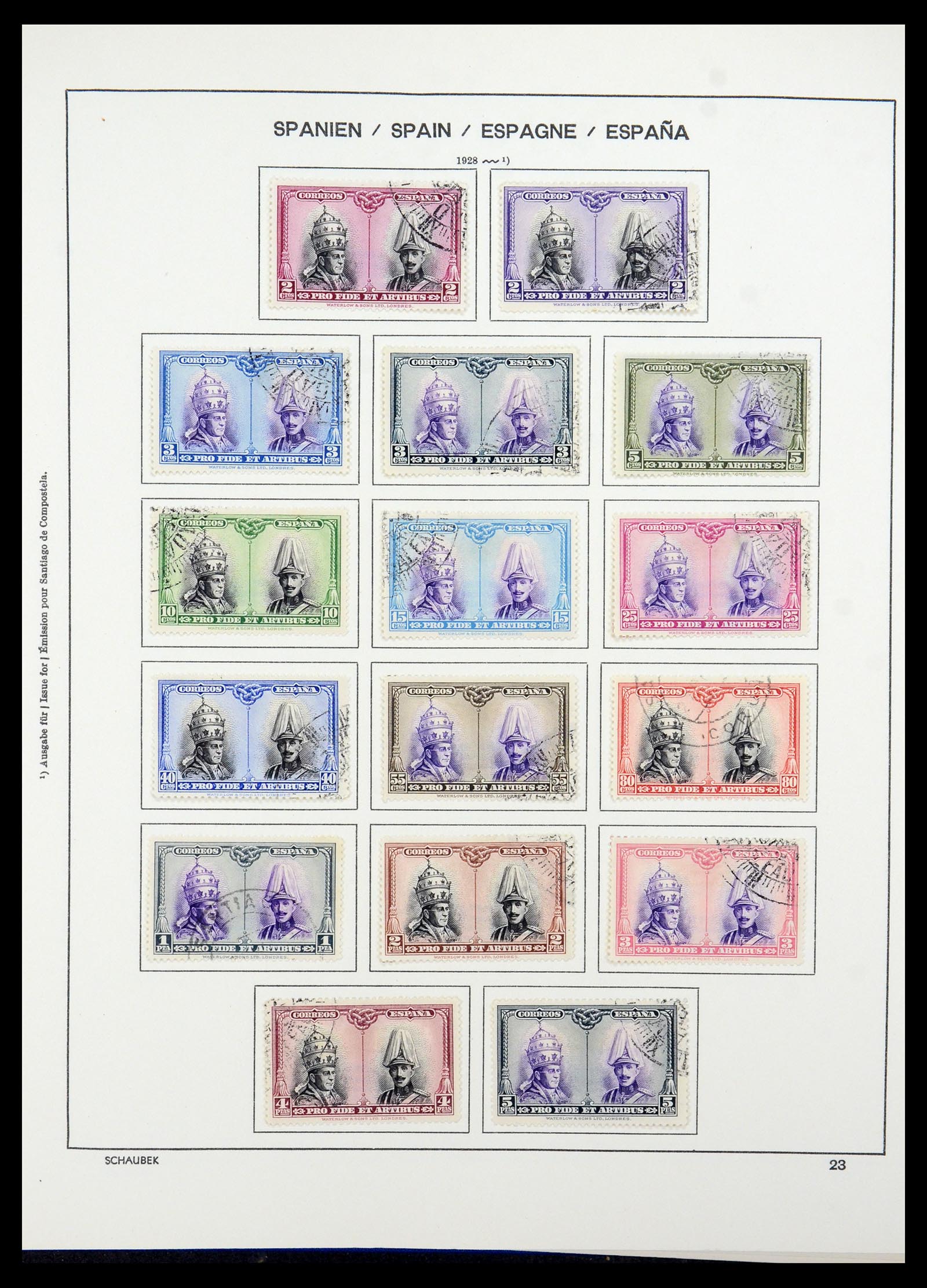 35982 028 - Postzegelverzameling 35982 Spanje 1850-1967.