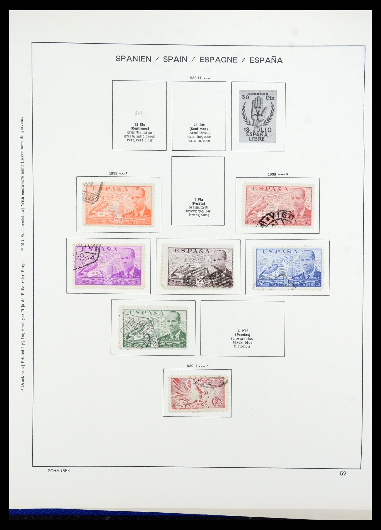 35982 060 - Postzegelverzameling 35982 Spanje 1850-1967.