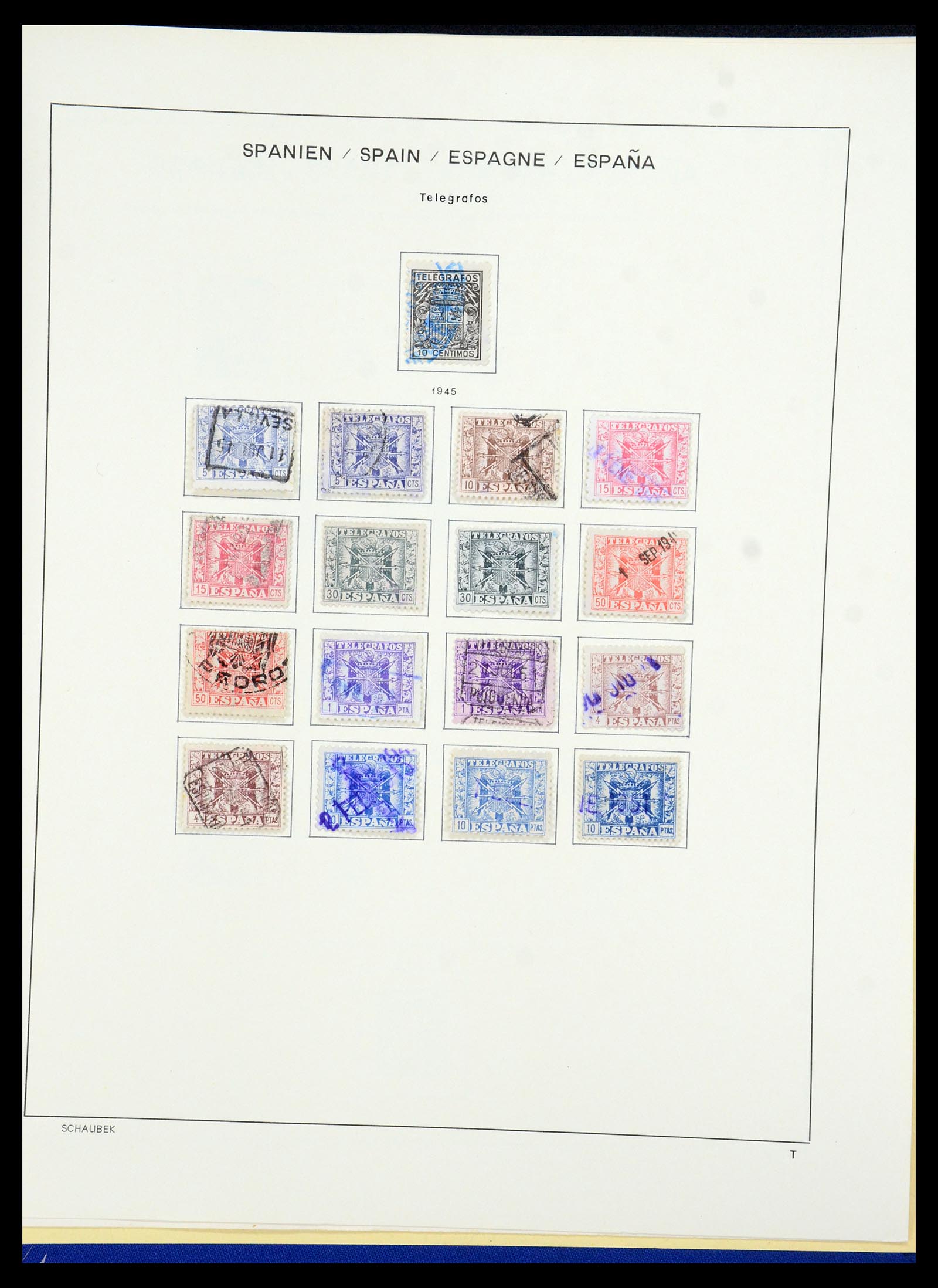 35982 142 - Postzegelverzameling 35982 Spanje 1850-1967.