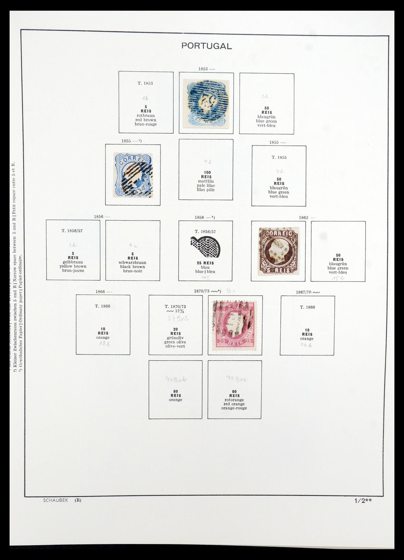 35983 003 - Postzegelverzameling 35983 Portugal 1853-1979.